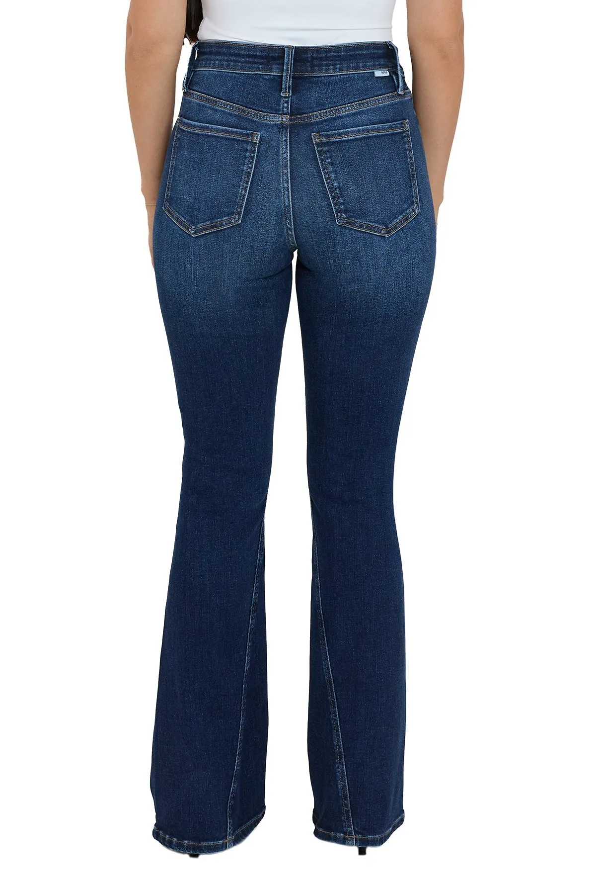 Plus Daisy High Rise Slim Angled Flare Jeans sold by RFM Denim product image thumbnail 3