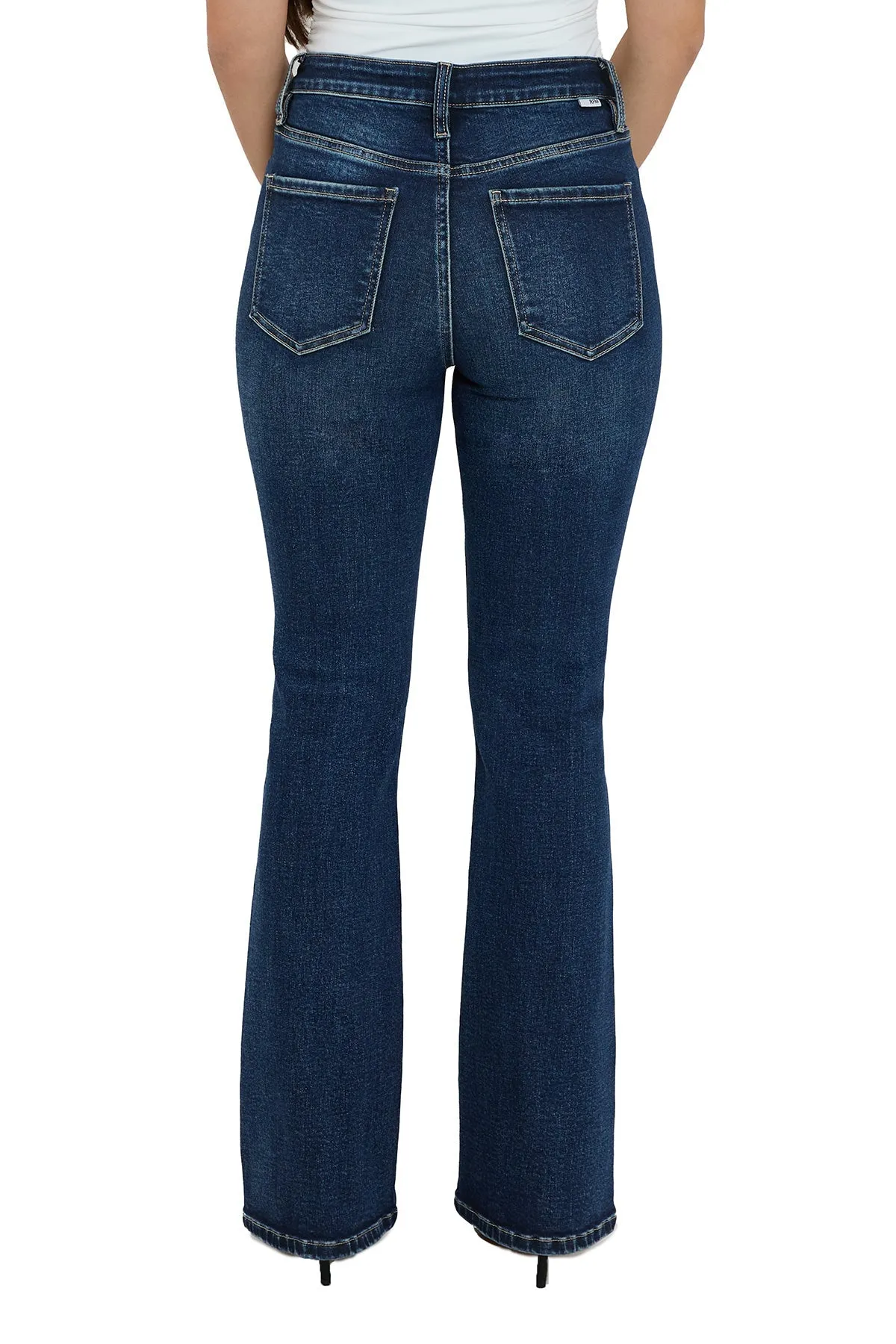Mia High Rise Crossover Bootcut Jeans sold by RFM Denim product image thumbnail 3