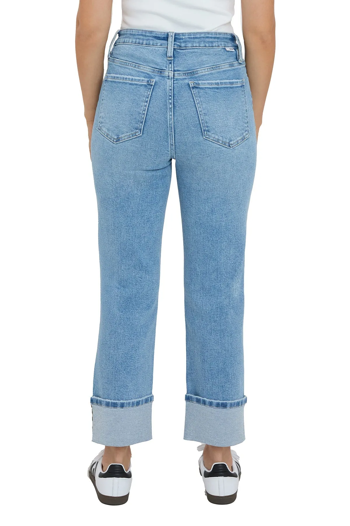 Plus Dylan Cuffed Straight Leg Jeans sold by RFM Denim product image thumbnail 3