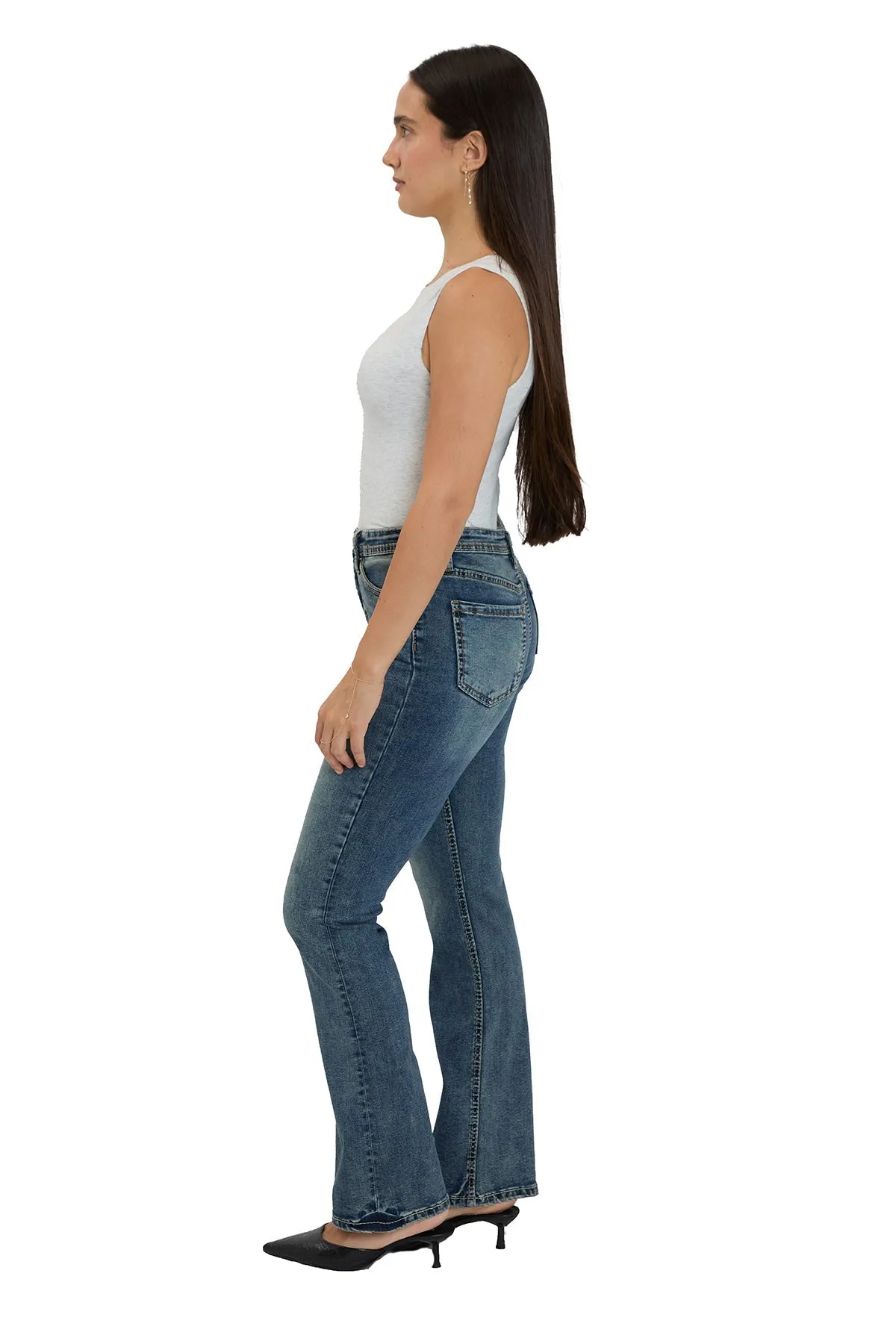 Plus Mia High Rise Western Bootcut Jeans sold by RFM Denim product image thumbnail 5