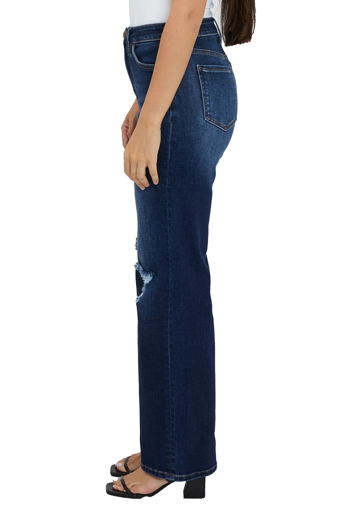 Hailey High Rise Wide Leg Jeans sold by RFM Denim product image thumbnail 2