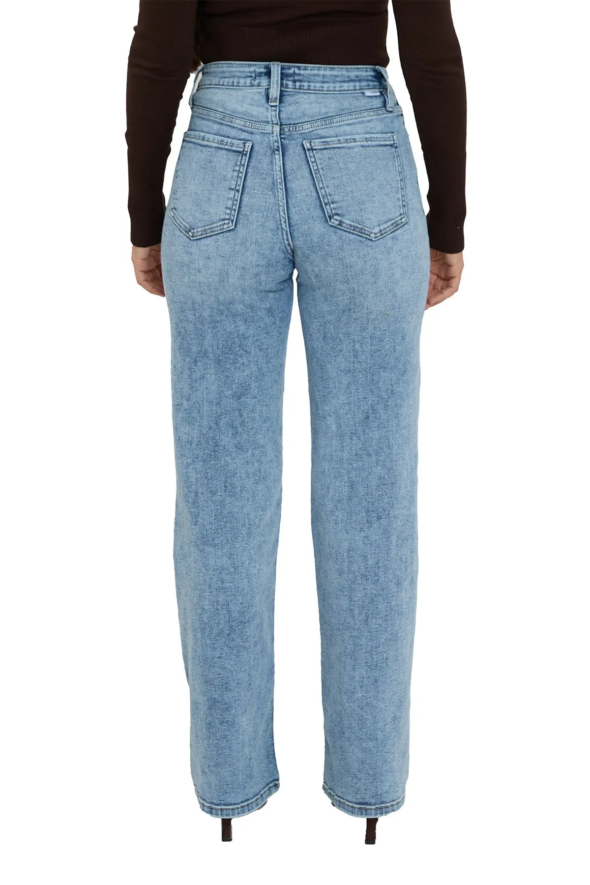 Hailey High Rise Wide Leg Jeans sold by RFM Denim product image thumbnail 3