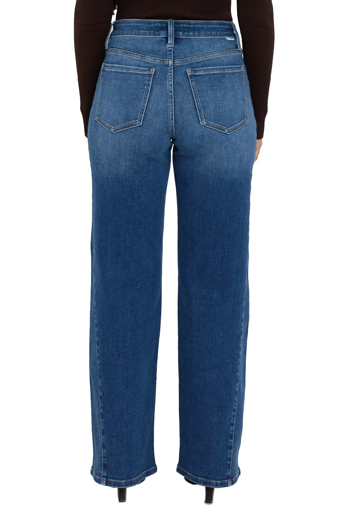 Hailey High Rise Contour Wide Leg Jeans sold by RFM Denim product image thumbnail 3