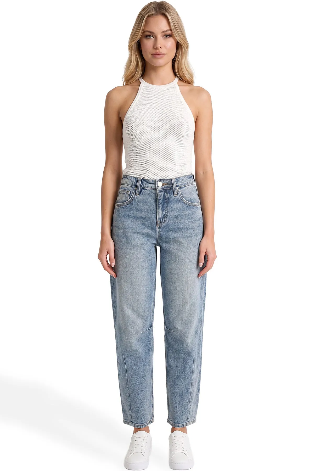 High Rise Barrel Jeans sold by RFM Denim product image thumbnail 2