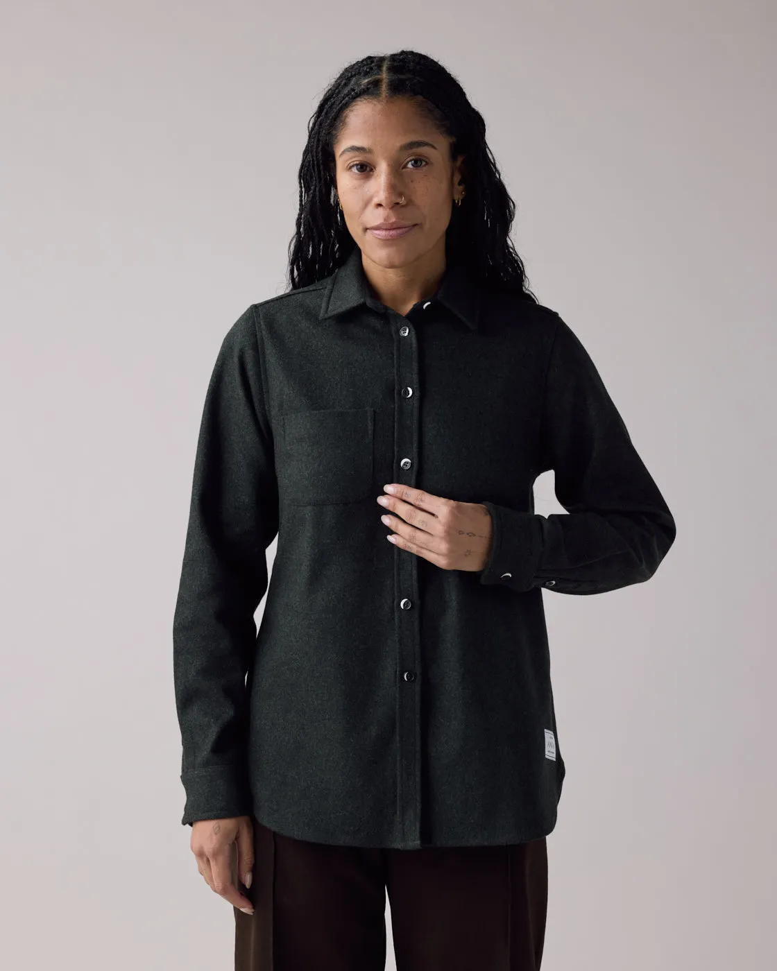 12oz Lightweight Melton Wool sold by ANIÁN product image thumbnail 2