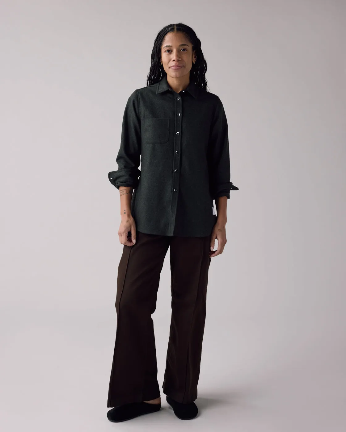 12oz Lightweight Melton Wool sold by ANIÁN product image thumbnail 4