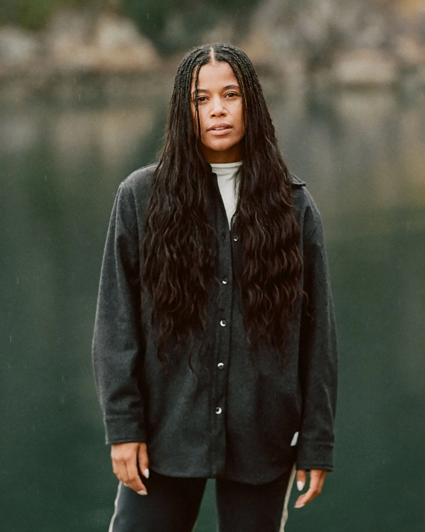 17oz Relaxed Melton Wool sold by ANIÁN product image thumbnail 4