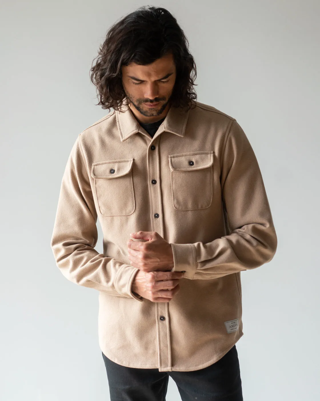 The Twill Overshirt sold by ANIÁN