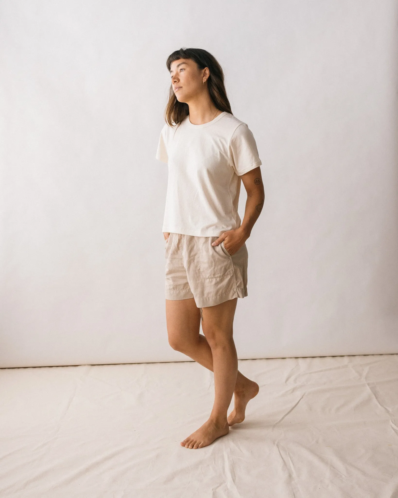 The Van Isle Crop Tee sold by ANIÁN product image thumbnail 3