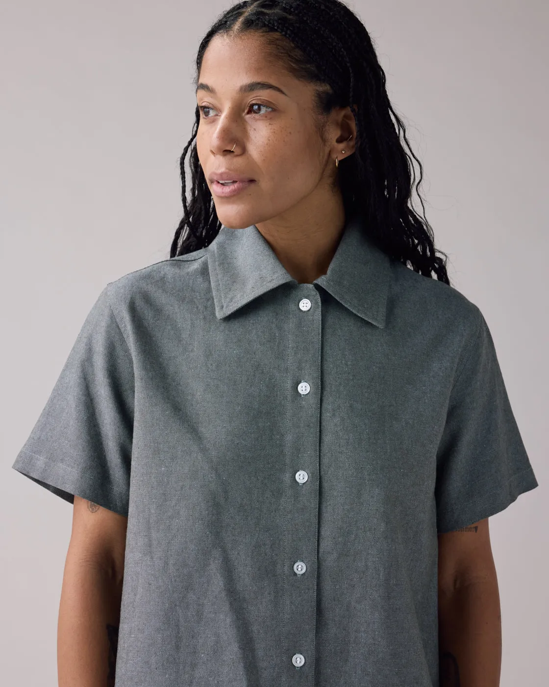 The Haro Crop Shirt sold by ANIÁN product image thumbnail 5