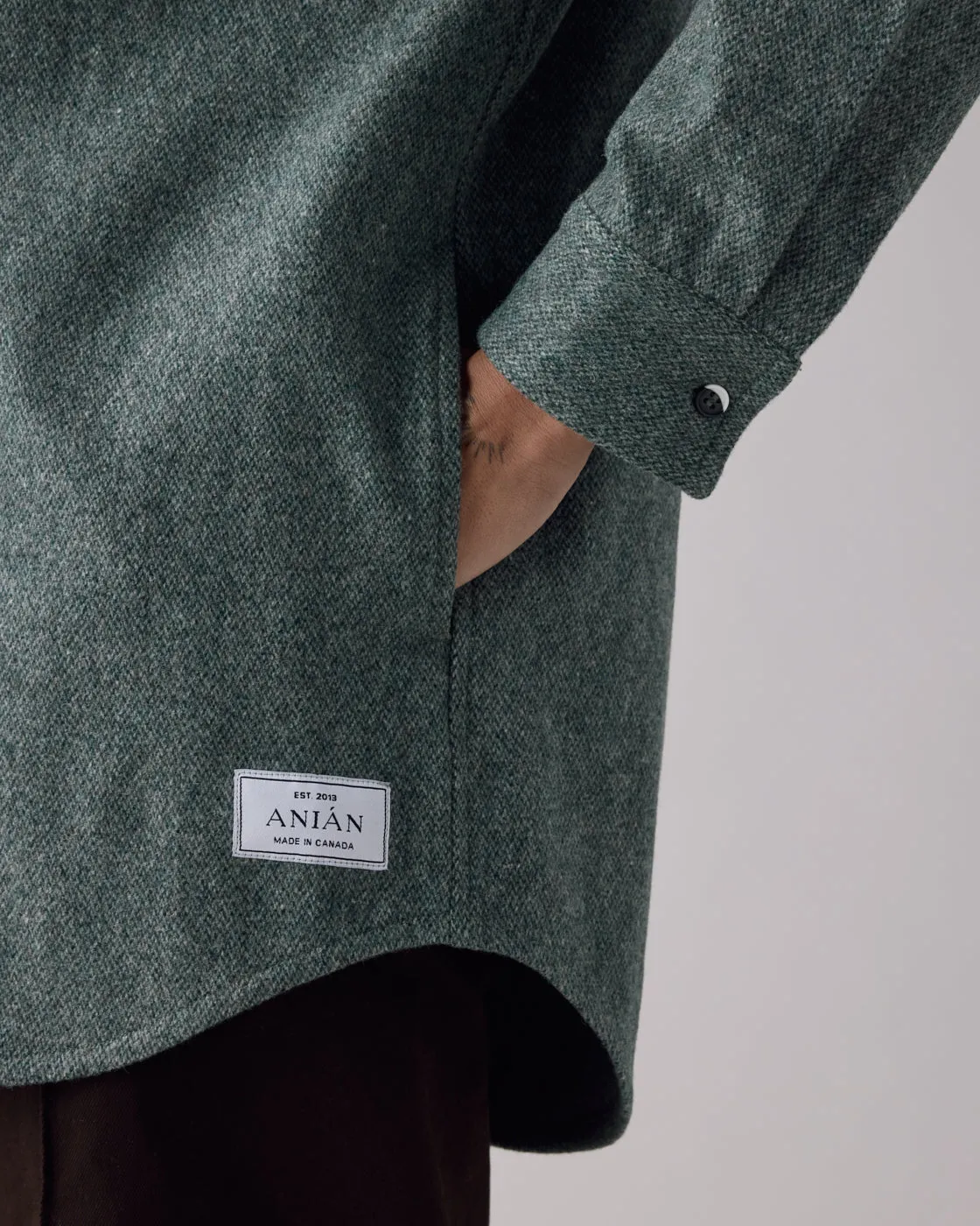 12oz Relaxed Lightweight Melton sold by ANIÁN product image thumbnail 2