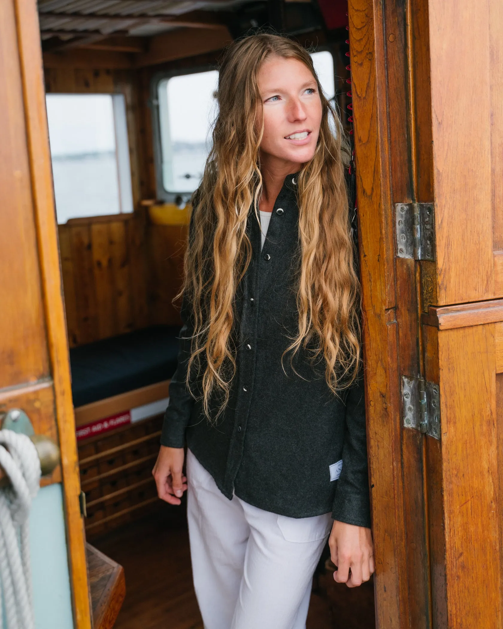 Lightweight Melton Wool (400GSM) sold by ANIÁN product image thumbnail 2