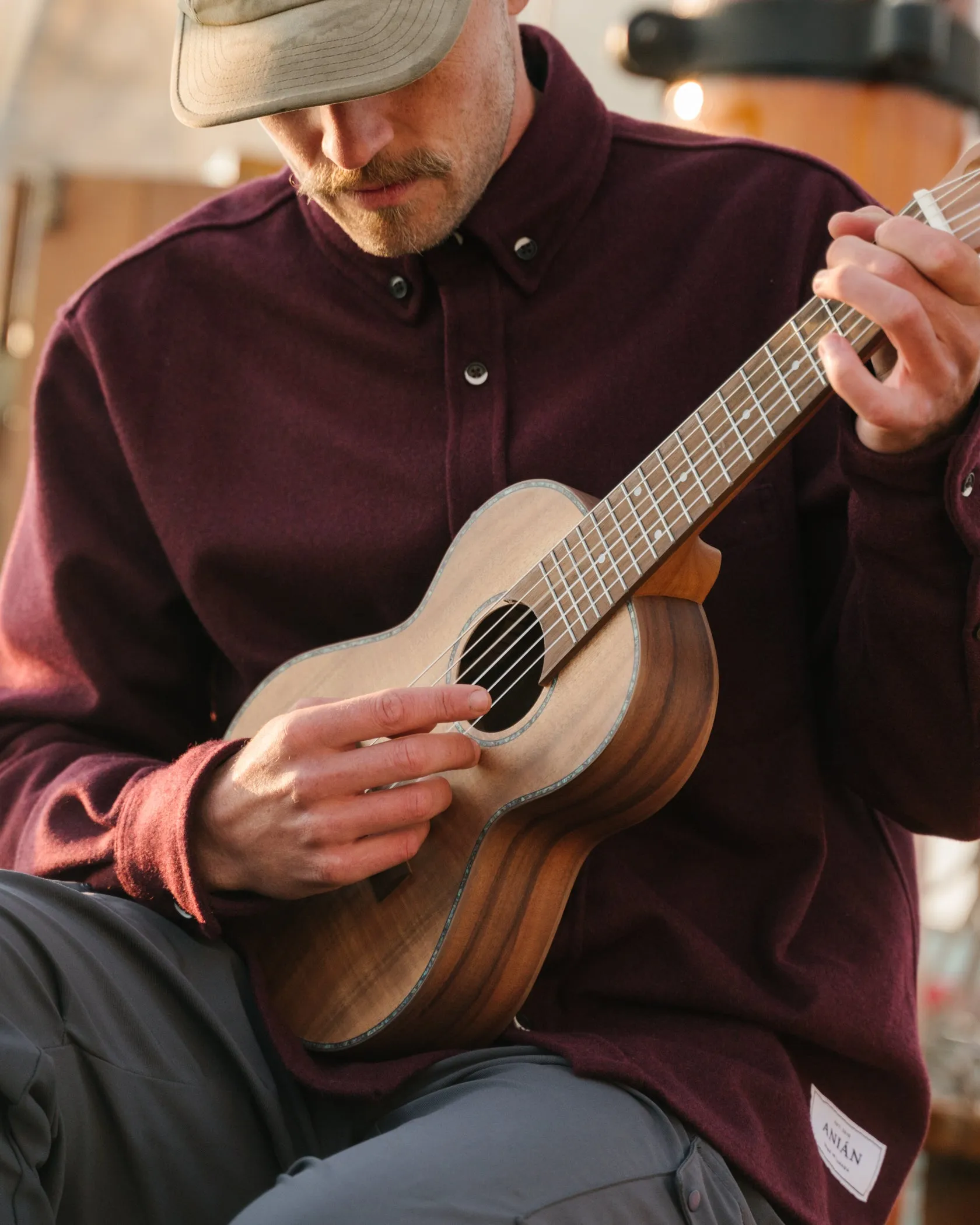 The Modern Melton Wool Shirt (600GSM) sold by ANIÁN product image thumbnail 2