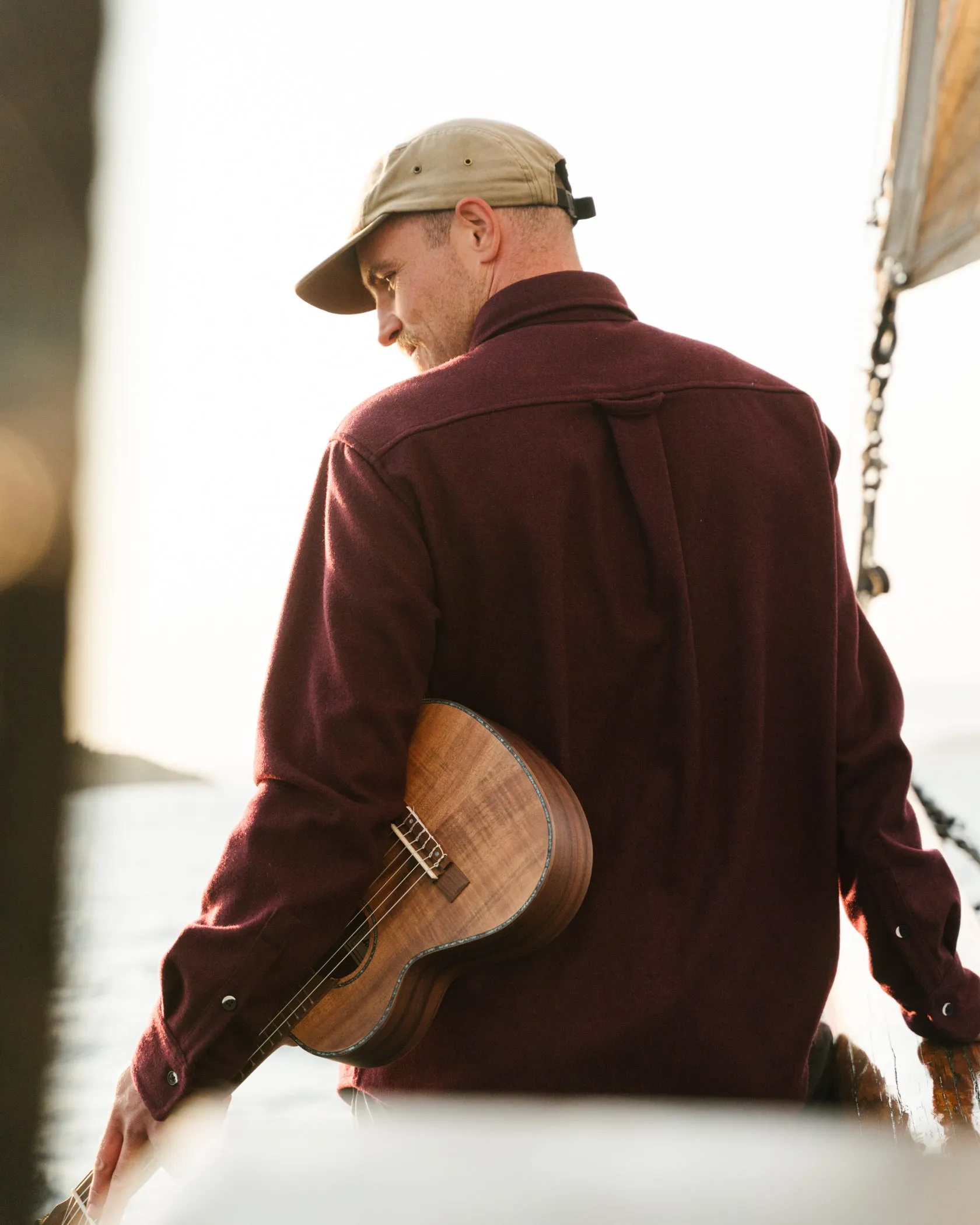 The Modern Melton Wool Shirt (600GSM) sold by ANIÁN product image thumbnail 3