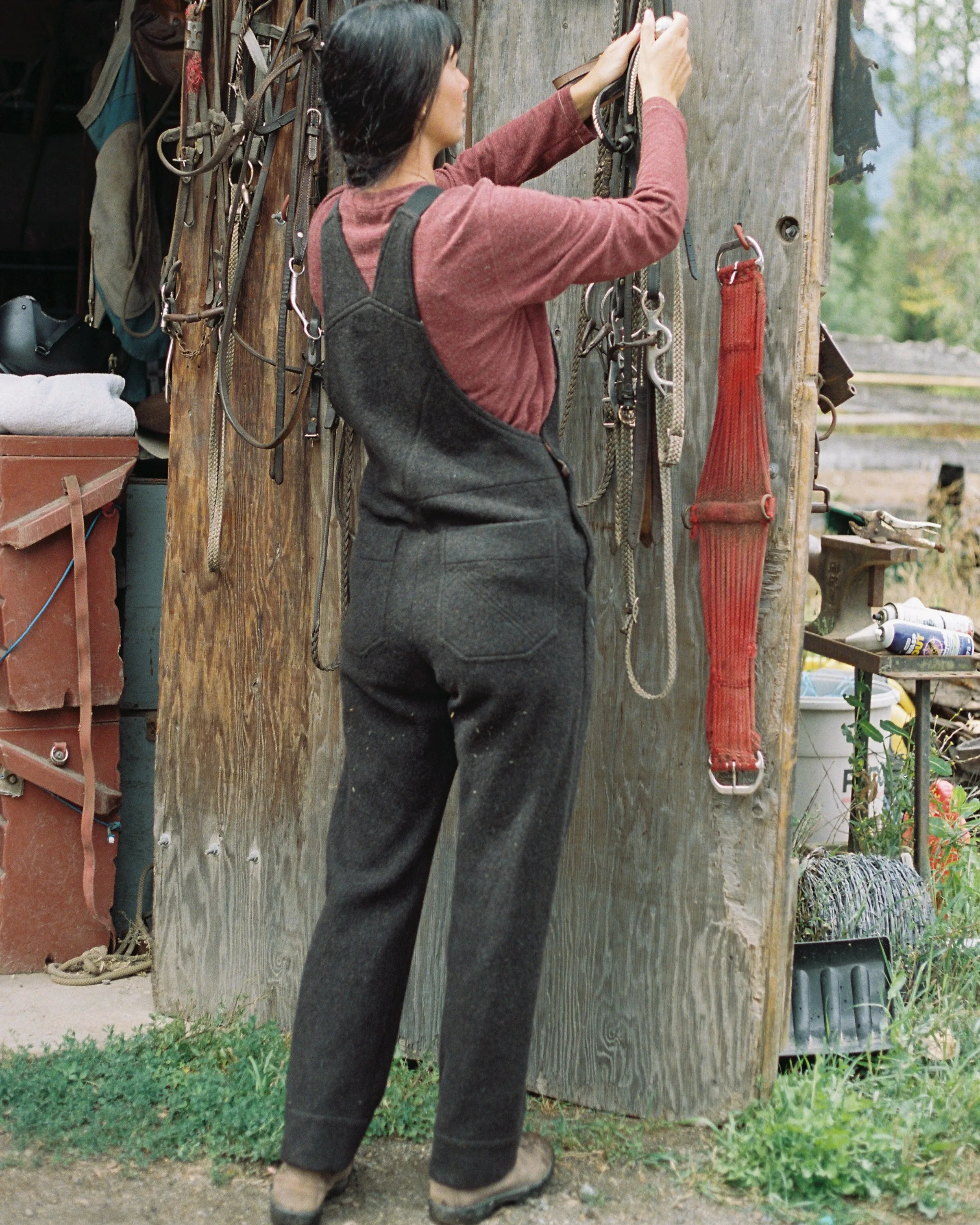 Bolt-End Overalls (W) sold by ANIÁN product image thumbnail 3