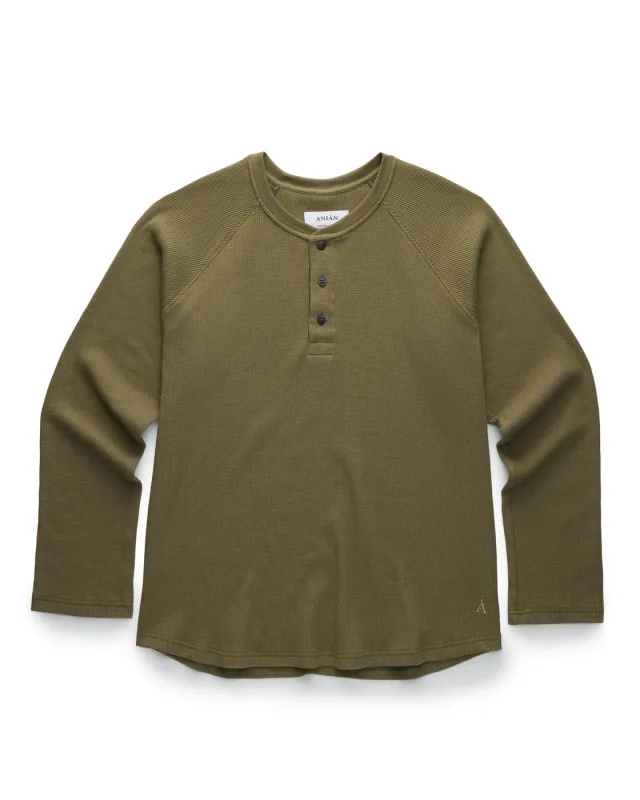 The Waffle Henley made by ANIÁN