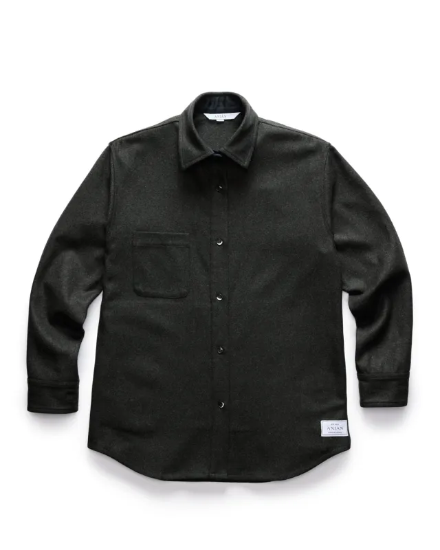 Relaxed Lightweight Melton Wool (400GSM) made by ANIÁN