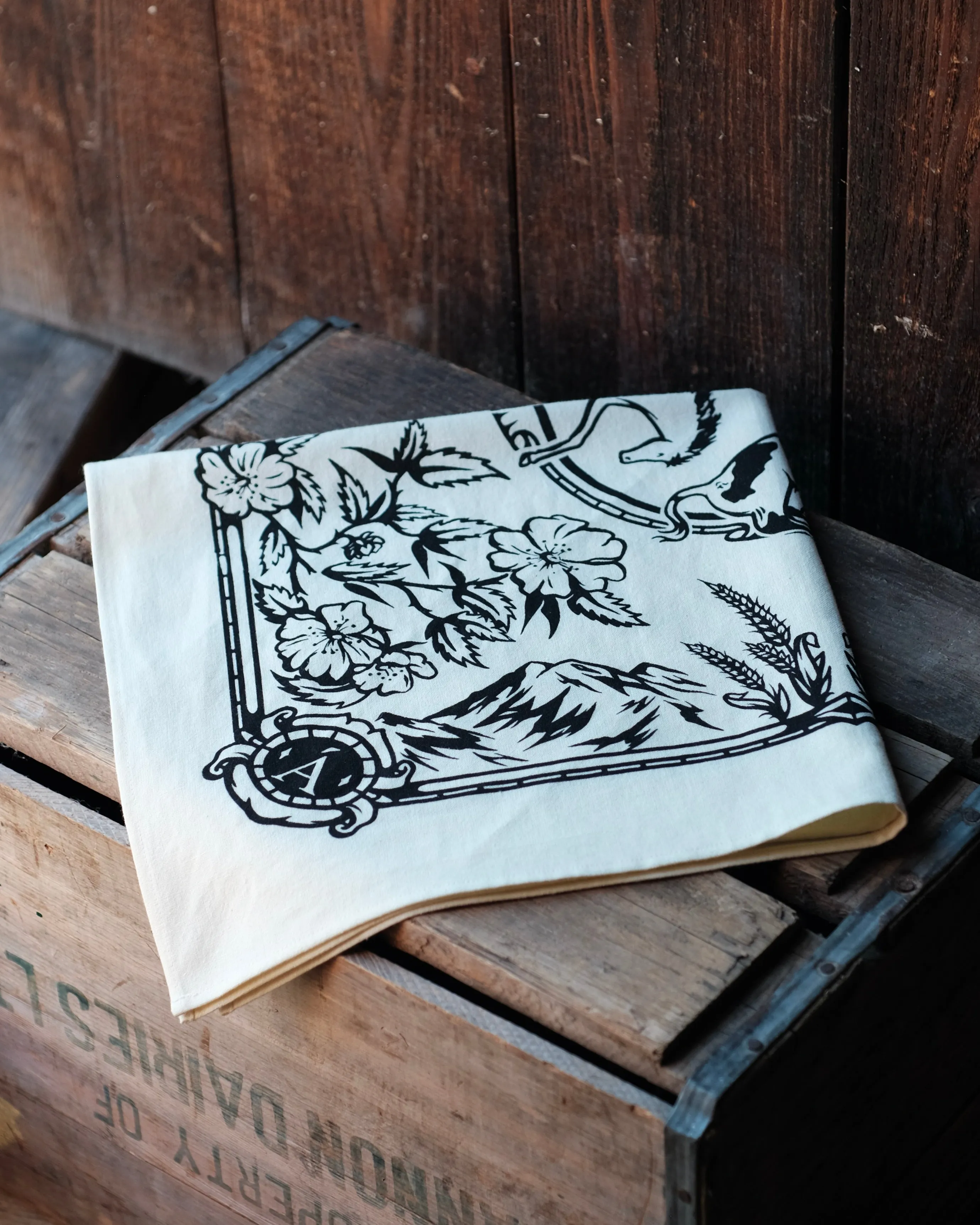 The Wild Rose Bandana sold by ANIÁN product image thumbnail 4