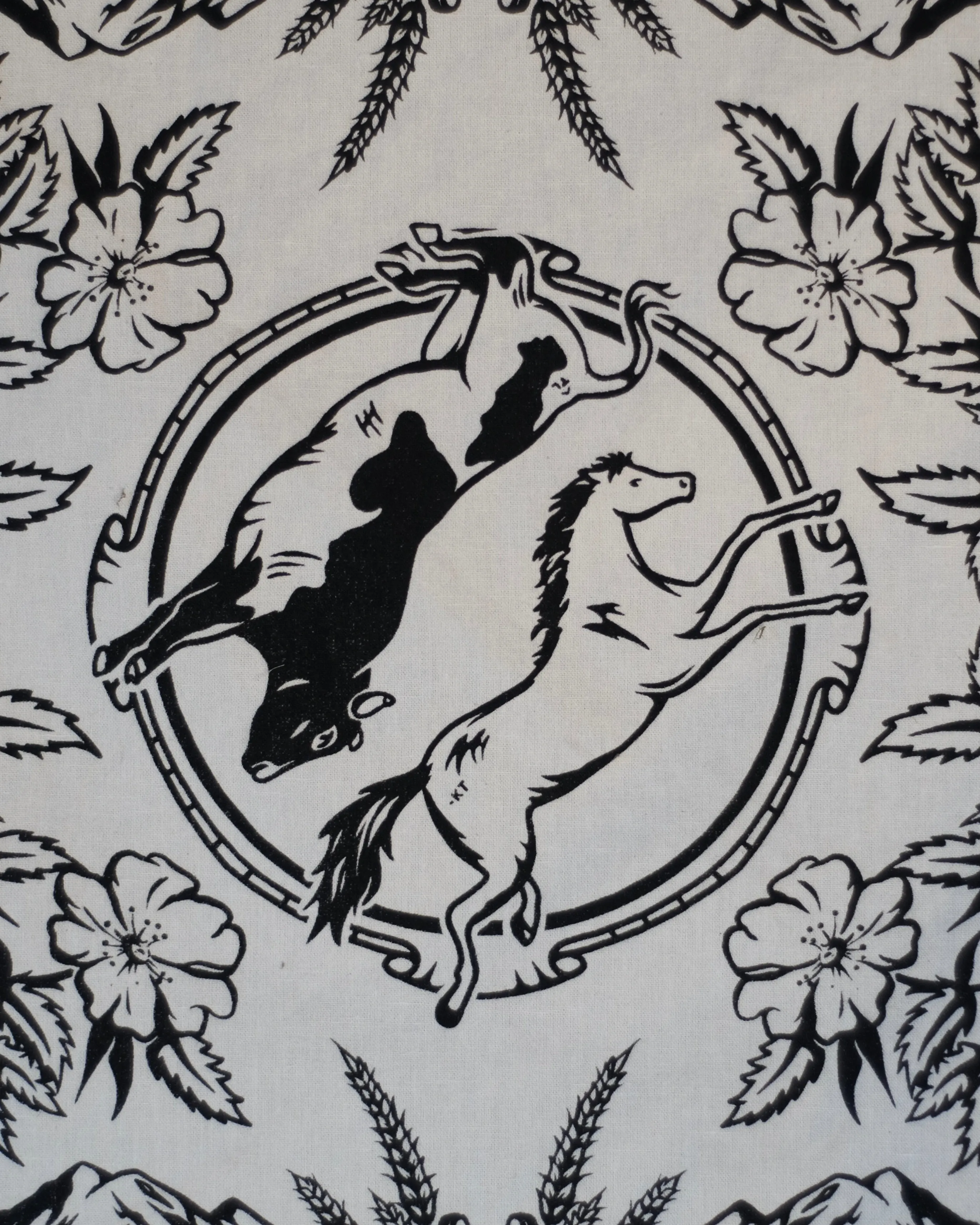 The Wild Rose Bandana sold by ANIÁN product image thumbnail 5