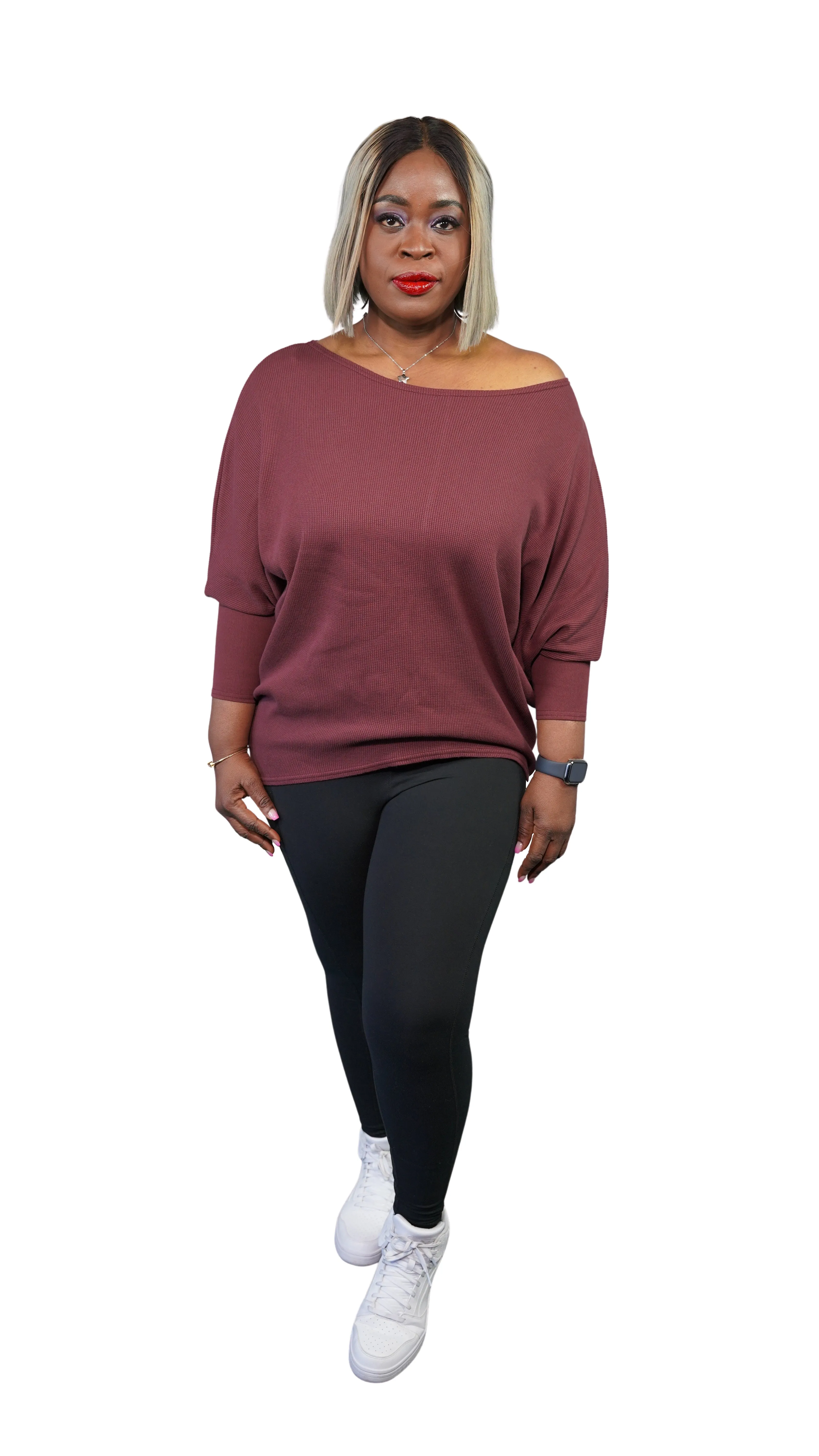 Organic Cotton Batwing Top sold by Ashabi product image thumbnail 3
