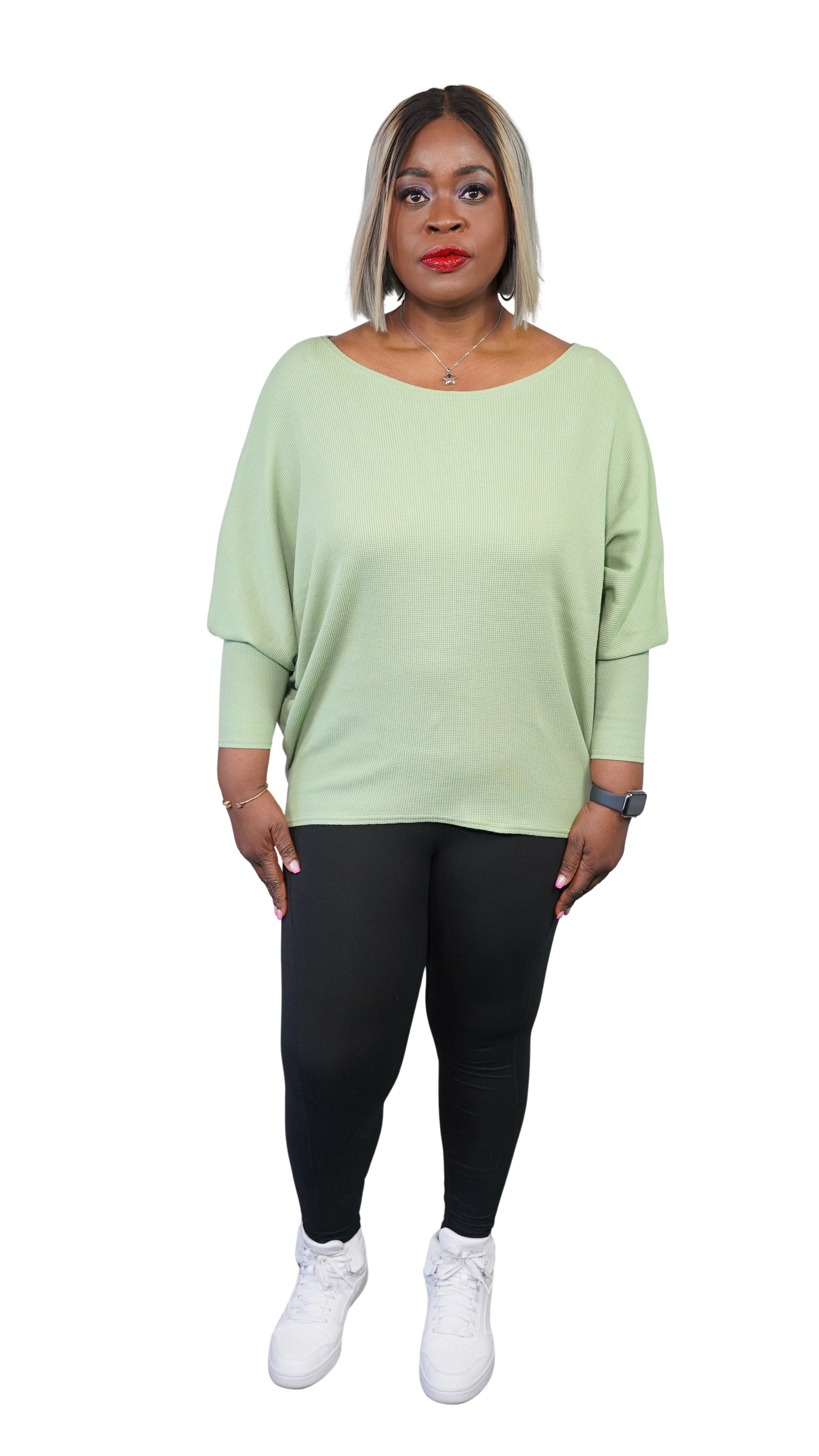 Organic Cotton Batwing Top sold by Ashabi product image thumbnail 5