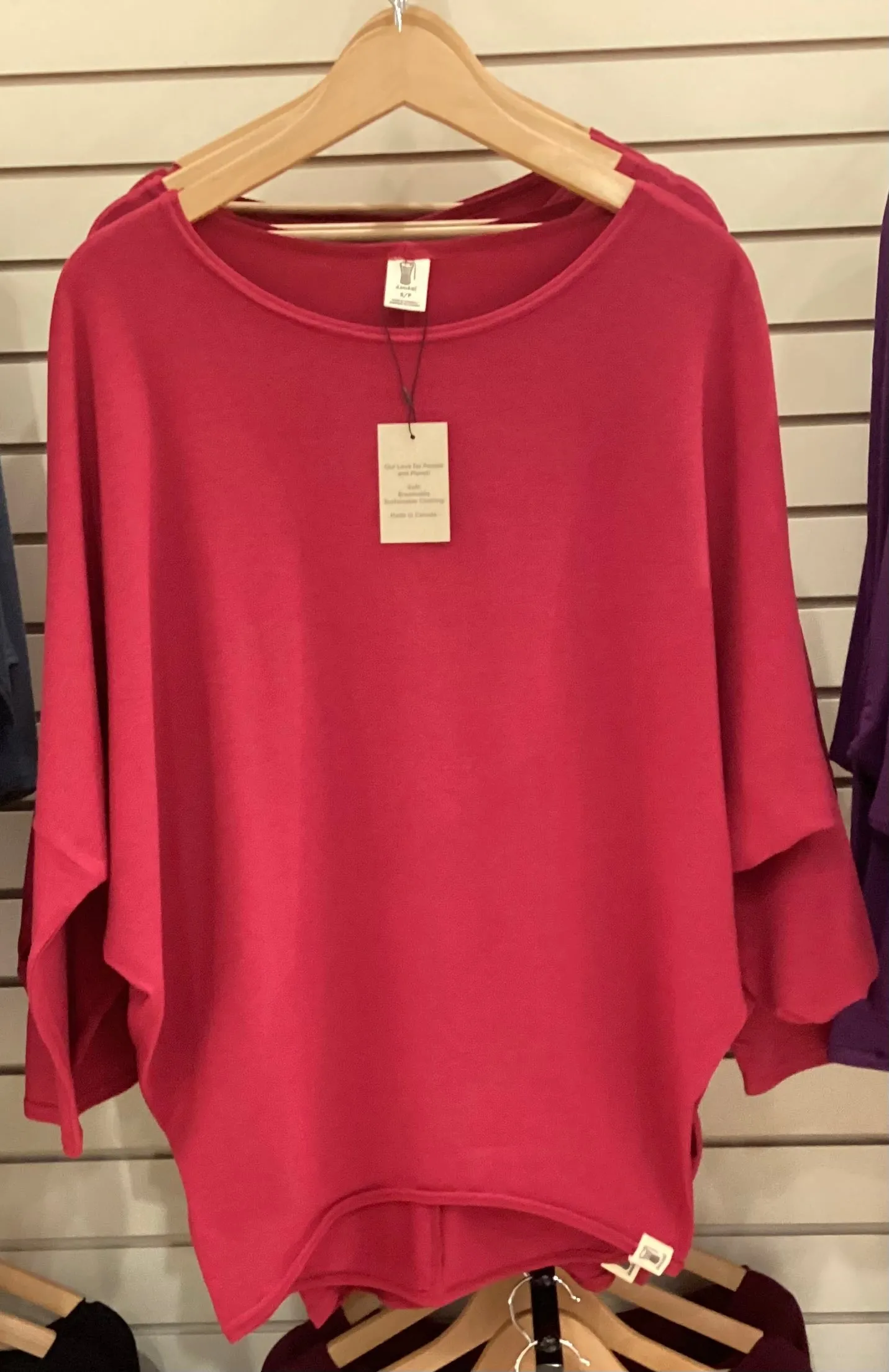 Bamboo Batwing Top - Long Sleeve sold by Ashabi