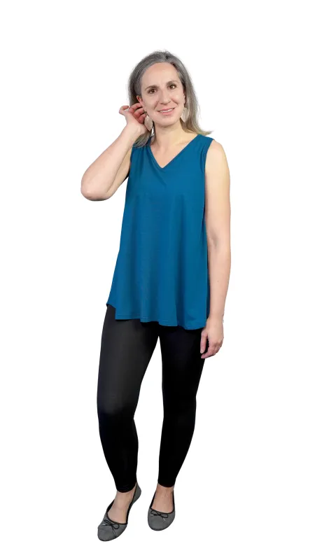 Umbrella Sleeveless Top sold by Ashabi