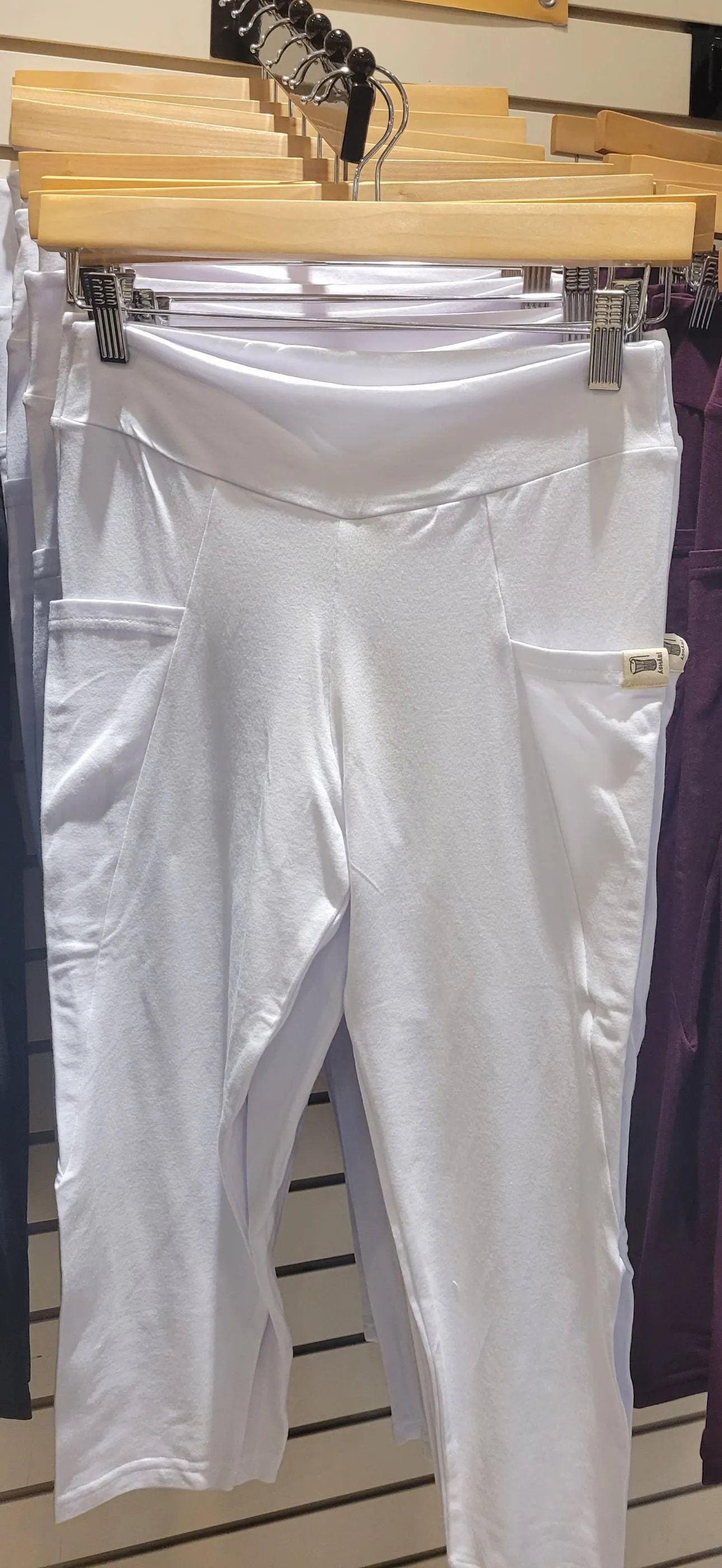 Capri Bamboo Leggings sold by Ashabi