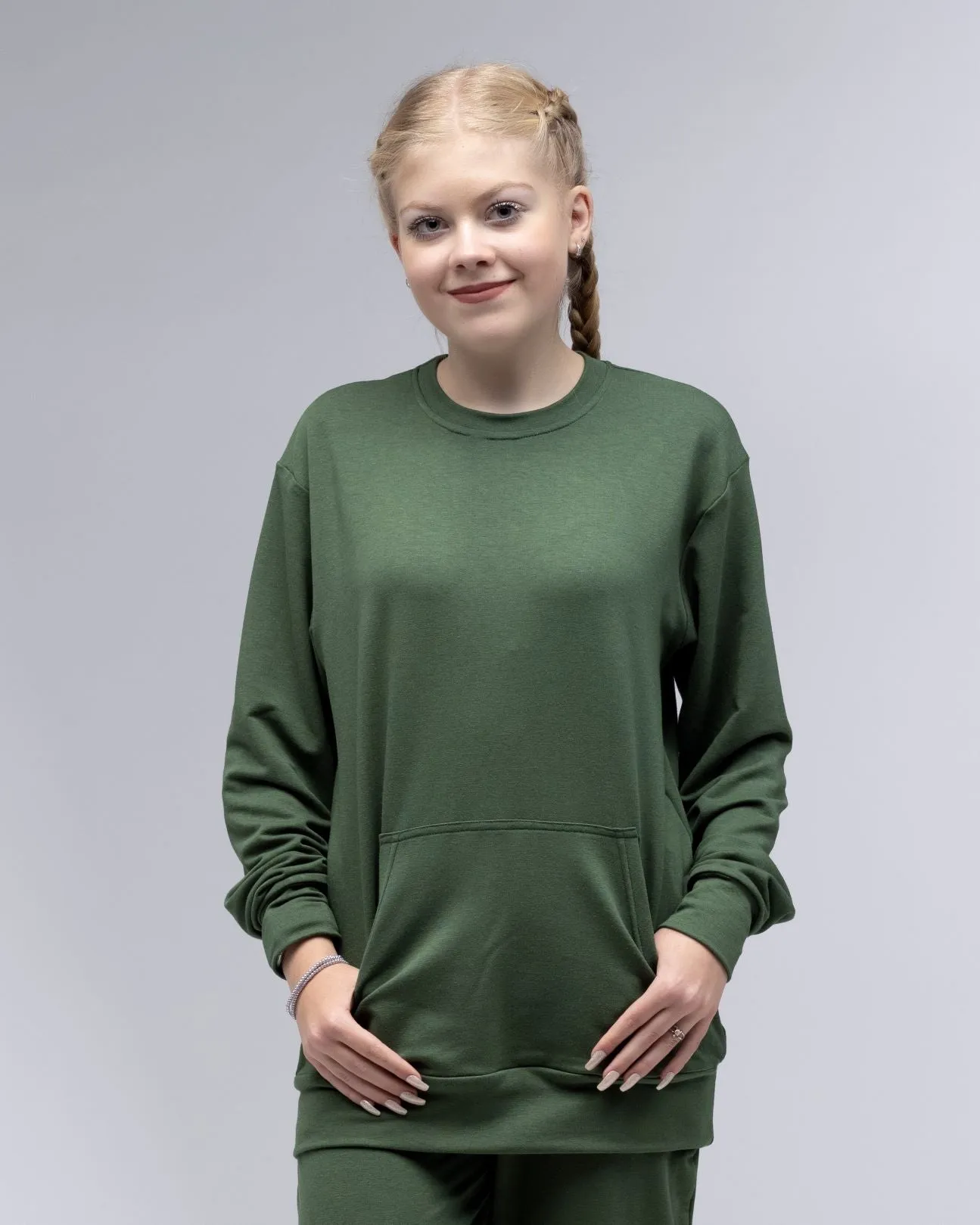 Sweatshirt - Front Pocket sold by Ashabi product image thumbnail 2