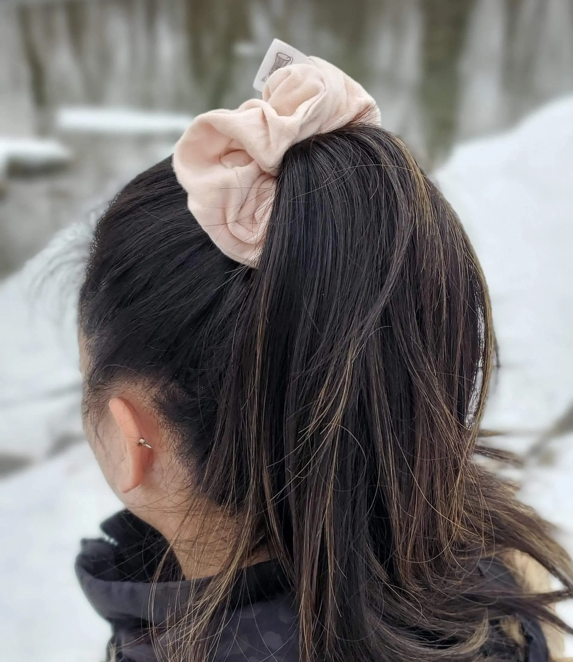 Scrunchie - Bamboo sold by Ashabi product image thumbnail 2