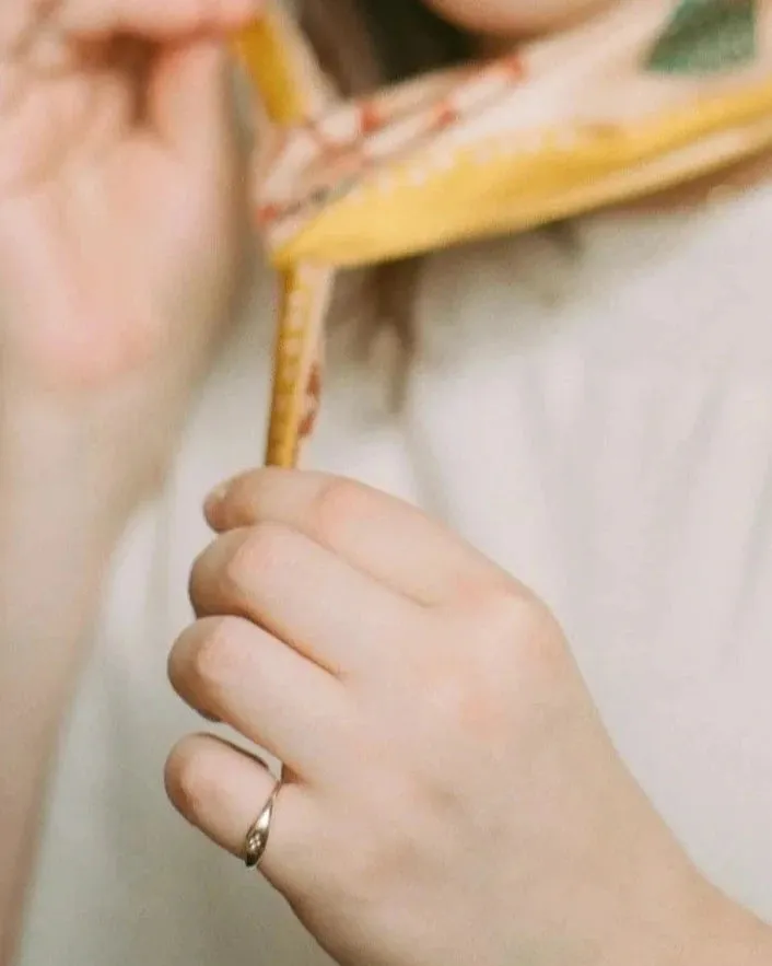 Violet ring by La Manufacture sold by atelier b