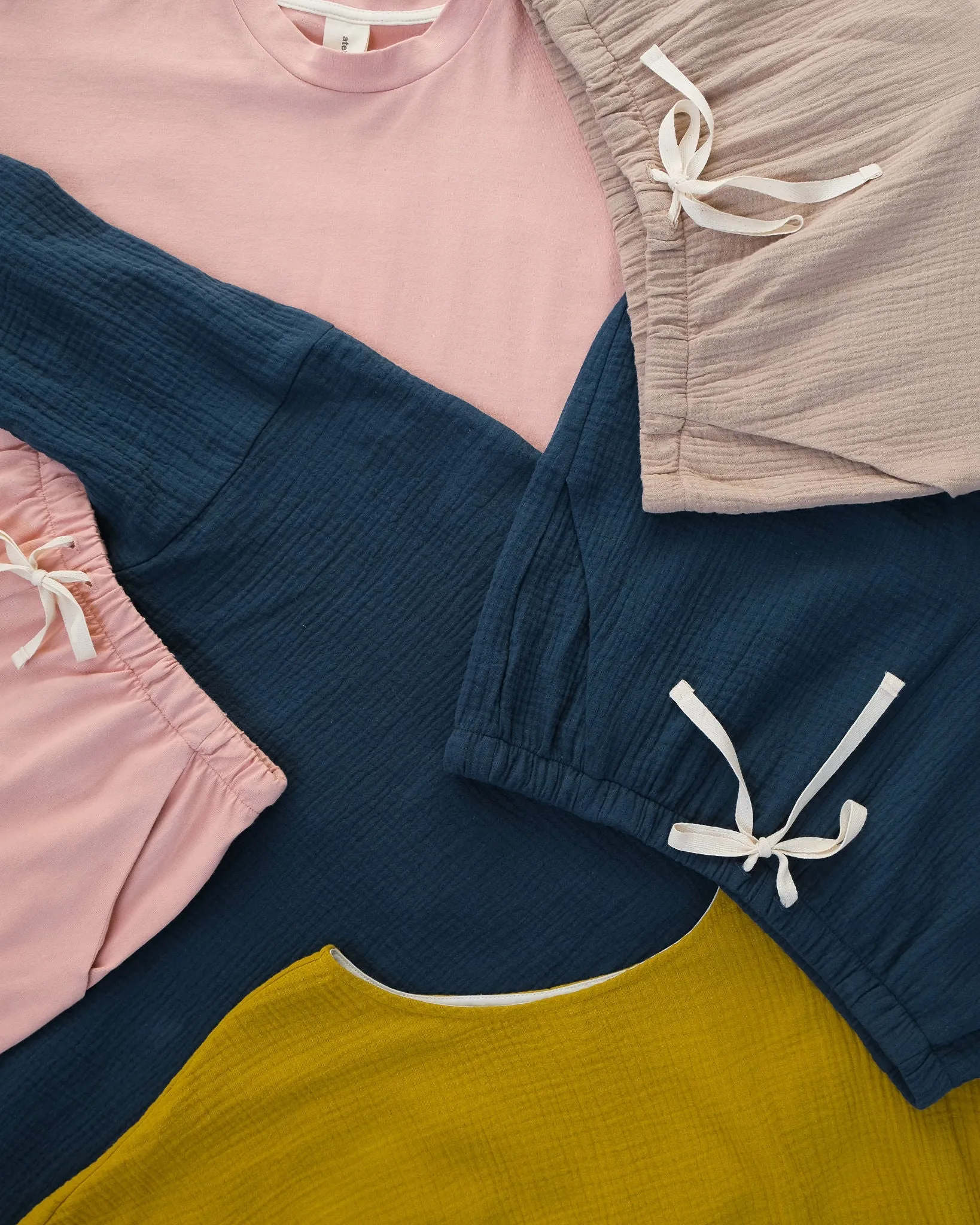 Pyjama shorts No5803w, teal jersey size 4x sold by atelier b product image thumbnail 4