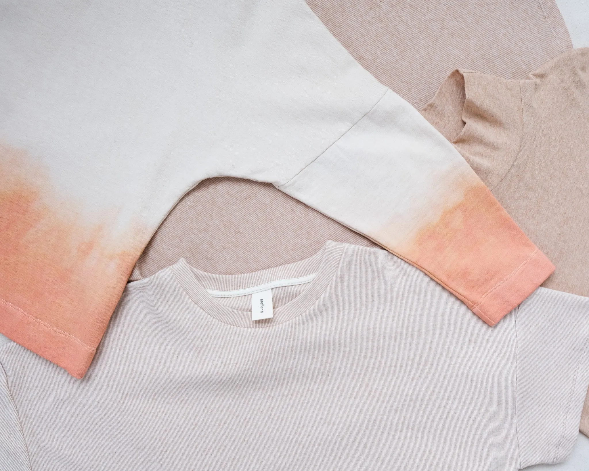 Organic cotton high neck top No5709w x Montloup sold by atelier b product image thumbnail 3