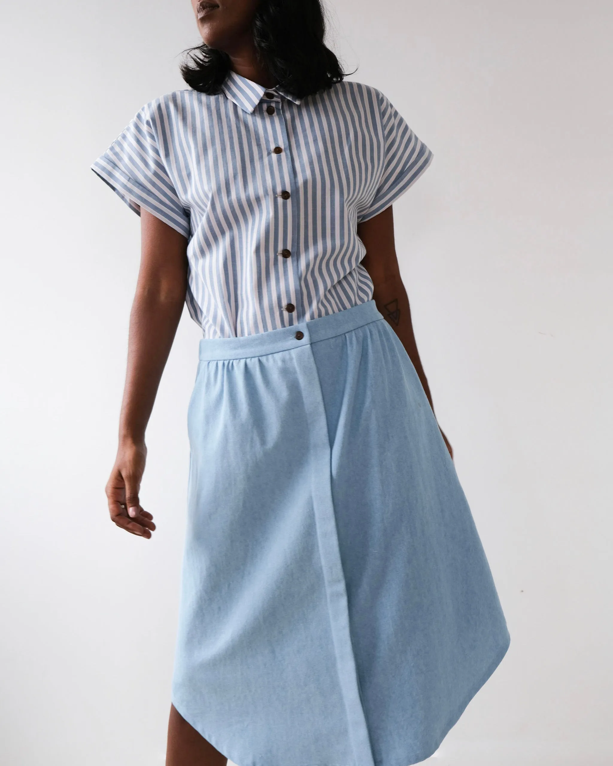 Loose-fitting shirt No2411w sold by atelier b product image thumbnail 5