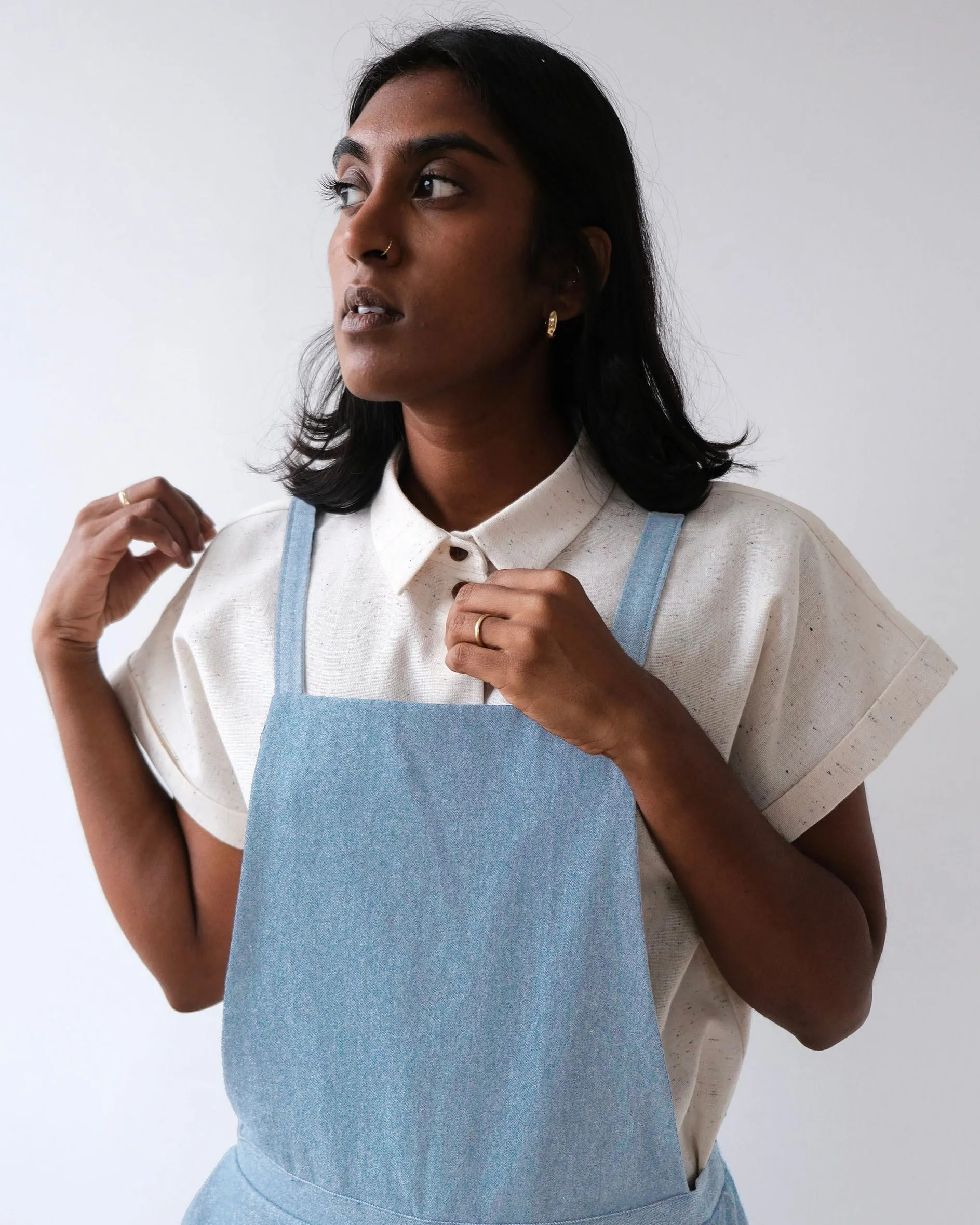 Loose-fitting shirt No2411w sold by atelier b product image thumbnail 3