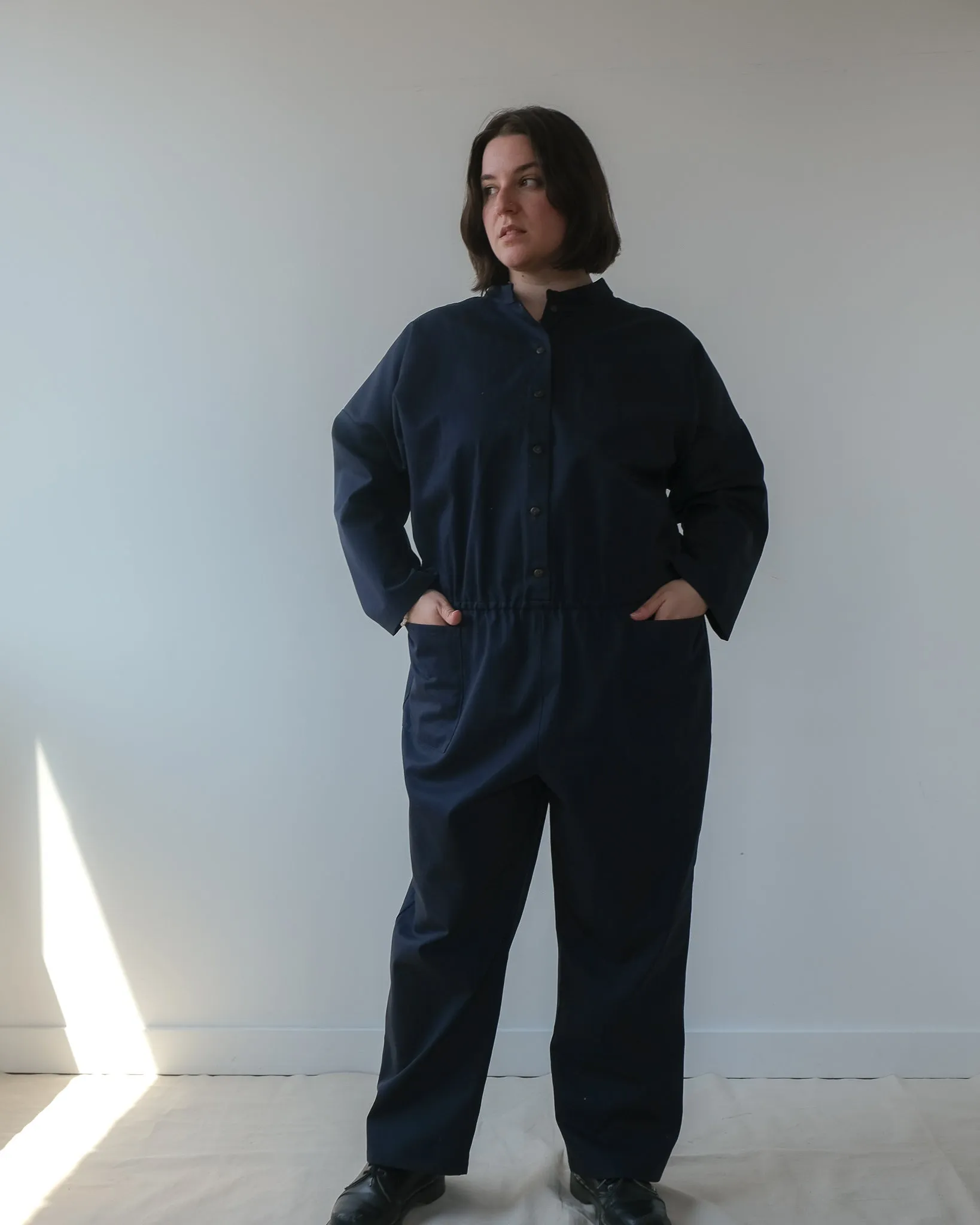 Cotton coveralls No2393w sold by atelier b product image thumbnail 2