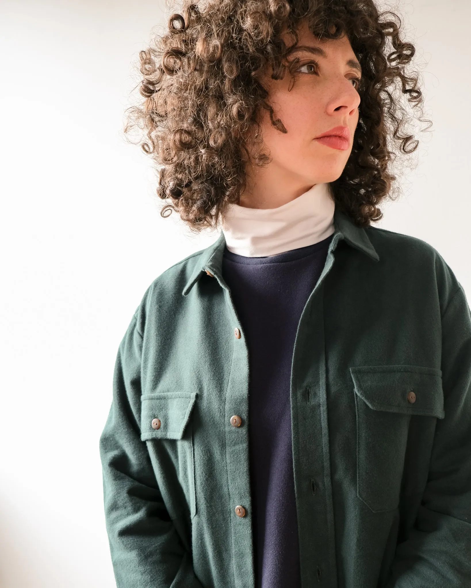 Unisex overshirt No2386u sold by atelier b product image thumbnail 3