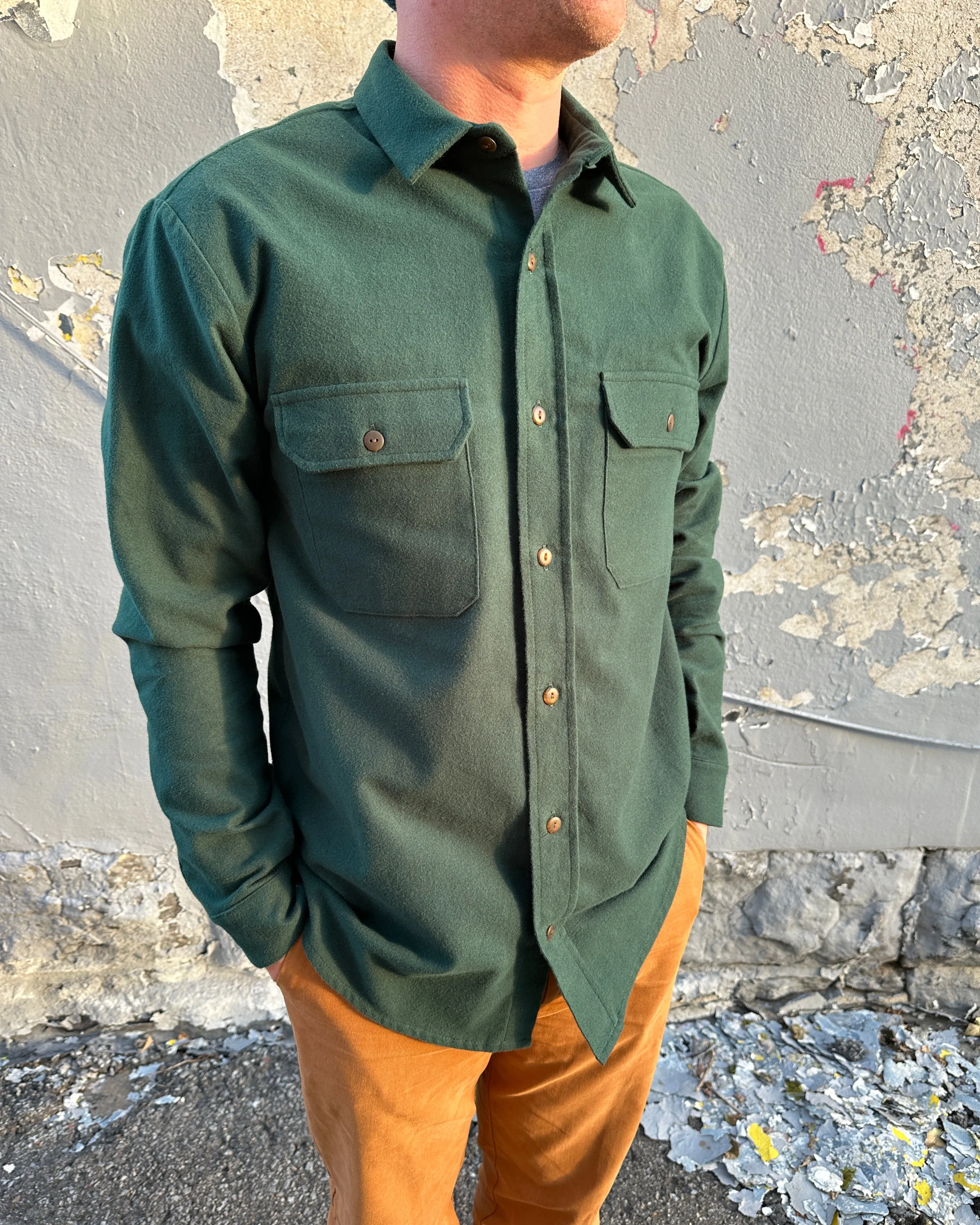 Unisex overshirt No2386u sold by atelier b product image thumbnail 2