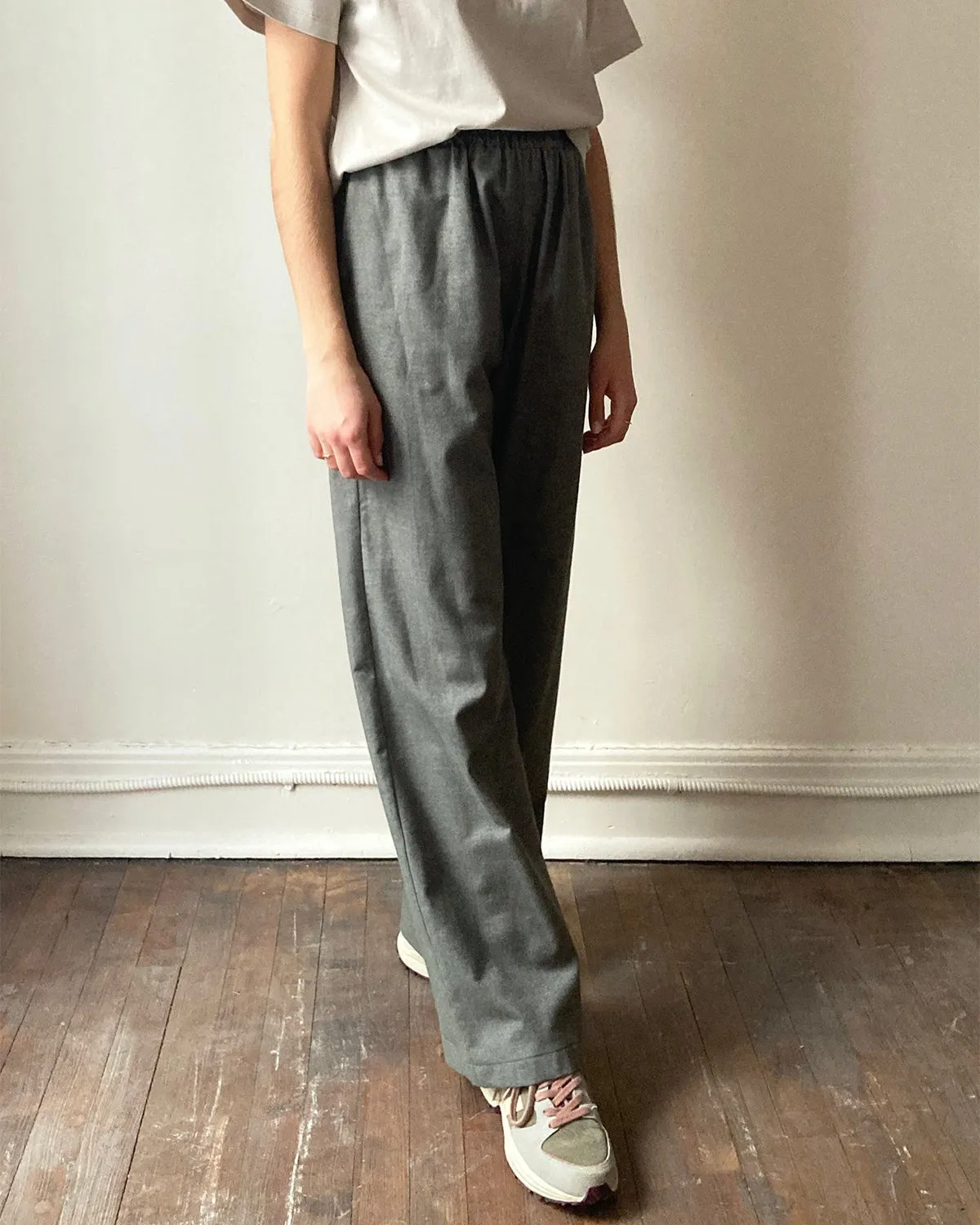Loose-fitting pants No2274w, cotton flannel sold by atelier b product image thumbnail 4