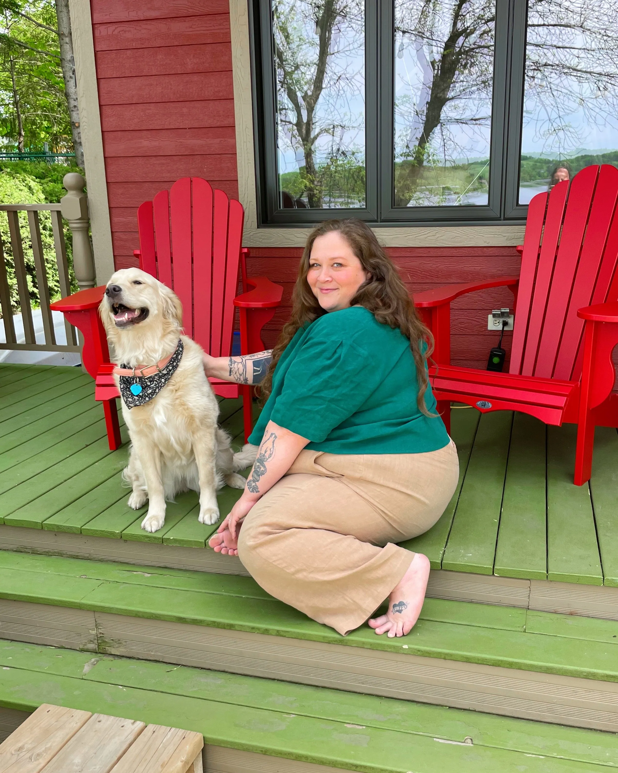 Linen pleated sleeve top No2215w, yellow linen size 5x sold by atelier b product image thumbnail 5