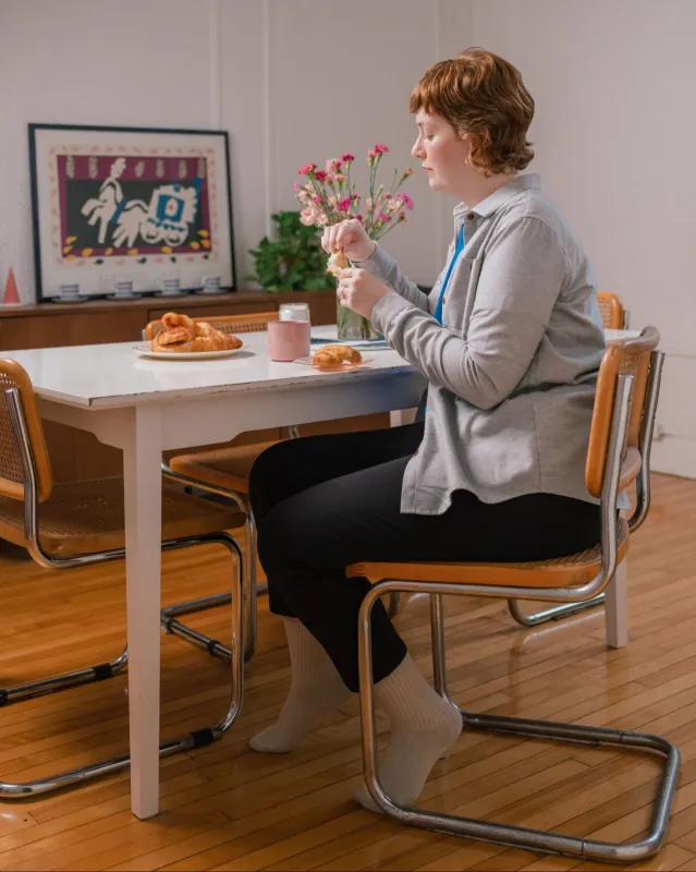 Loose shirt No2157w, light grey size 3x sold by atelier b