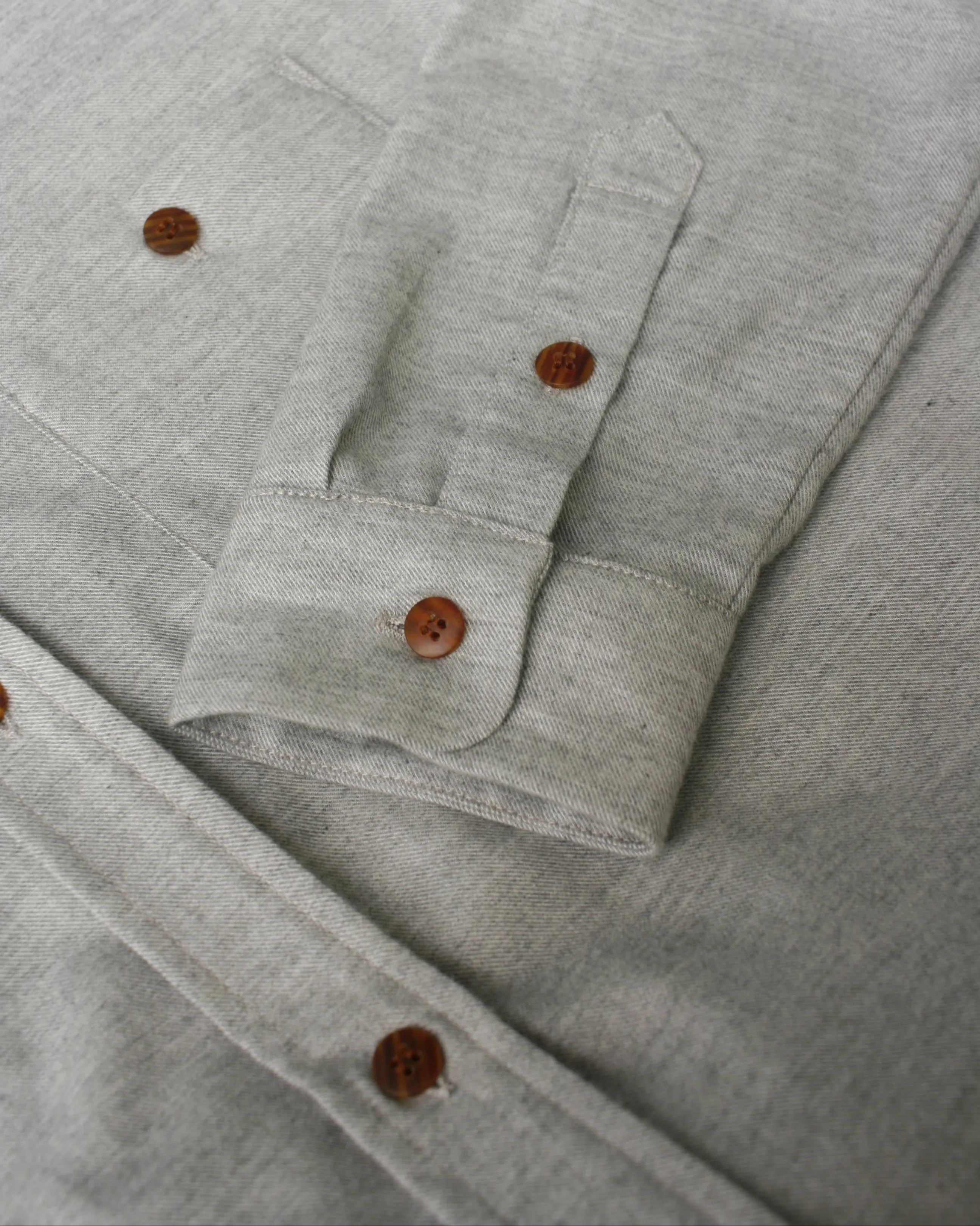 Loose shirt No2157w, light grey size 3x sold by atelier b product image thumbnail 3