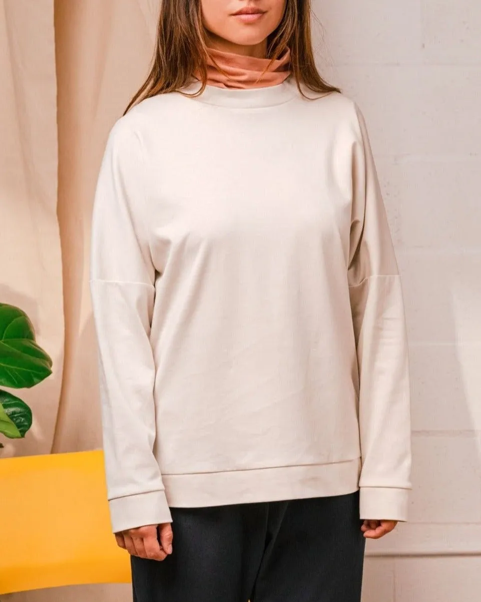 Ponte knit sweater No2159w sold by atelier b product image thumbnail 3