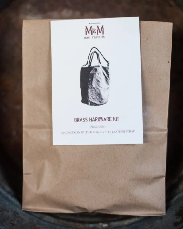 Jack Tar bag hardware set by Merchant & Mills sold by atelier b