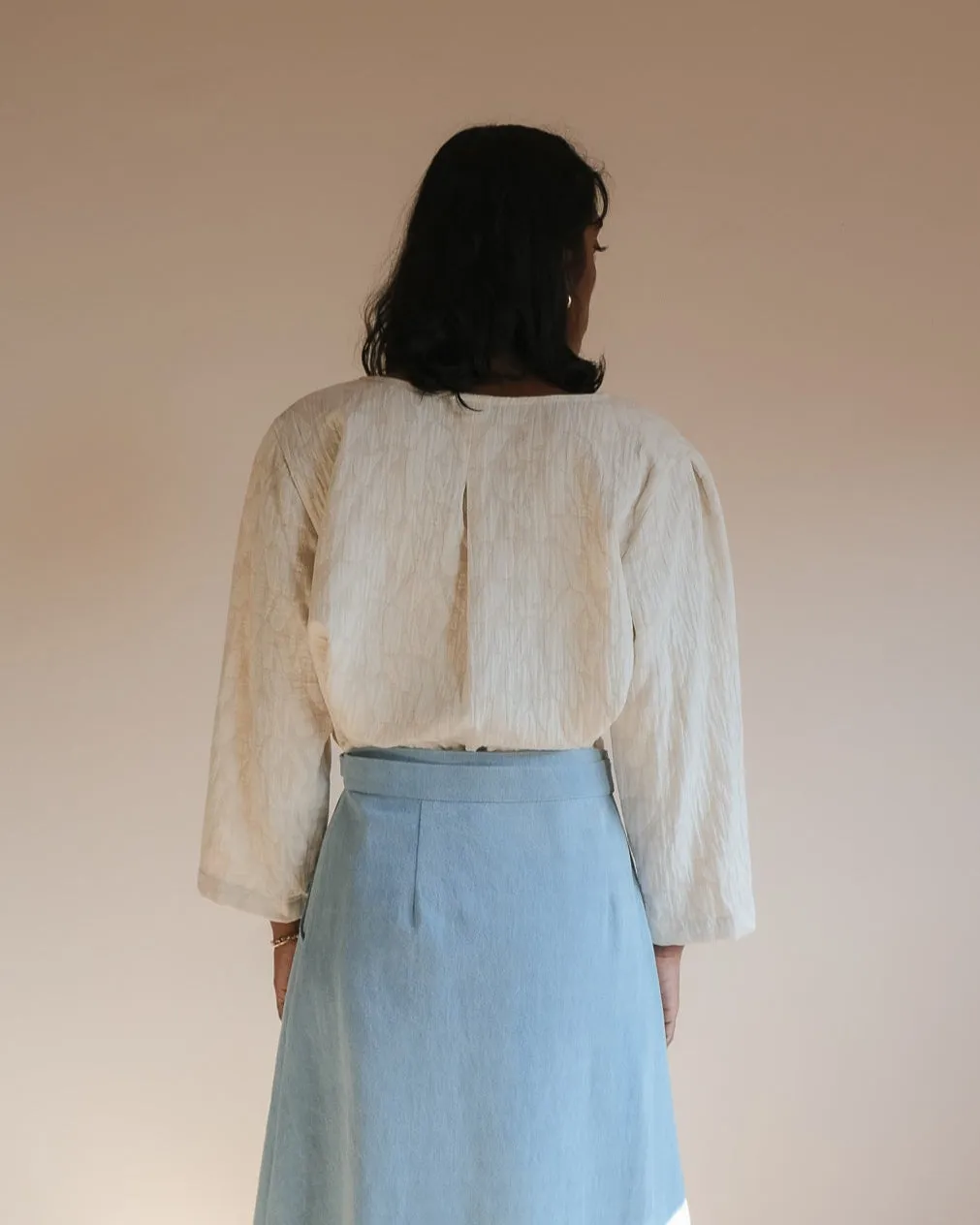 Textured crop top No2468w sold by atelier b product image thumbnail 4