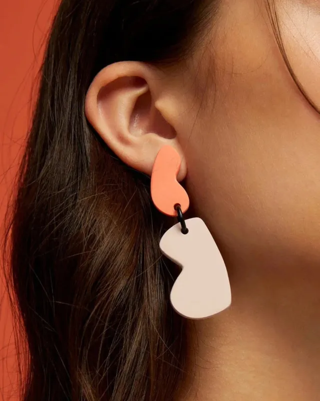 ABOYUN earrings by Adé made by atelier b