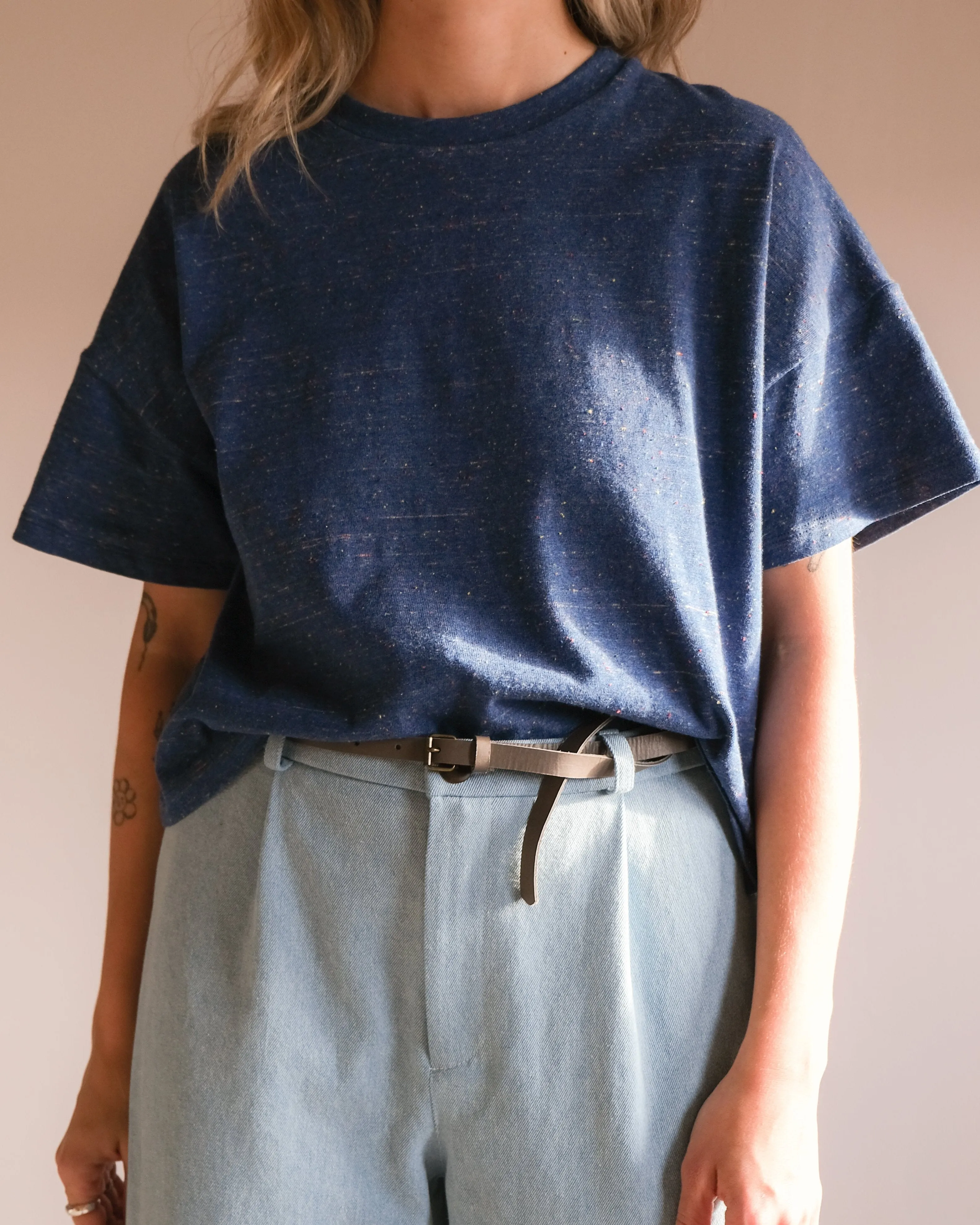 Balloon trousers No2492w, 10 oz indigo denim sold by atelier b product image thumbnail 4