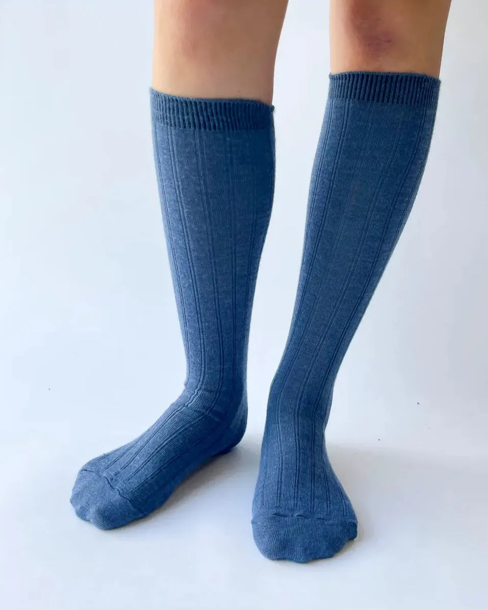 Knee-high wool socks by OKAYOK sold by atelier b product image thumbnail 3
