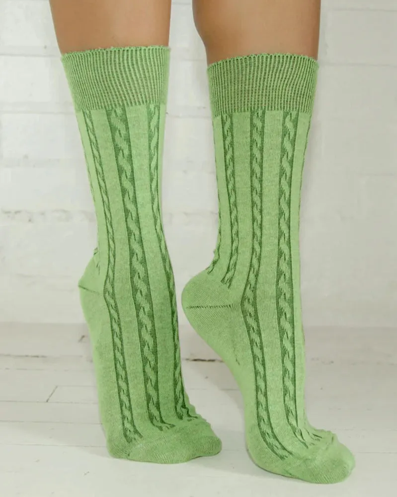 Twisted knit socks by OKAYOK sold by atelier b product image thumbnail 4
