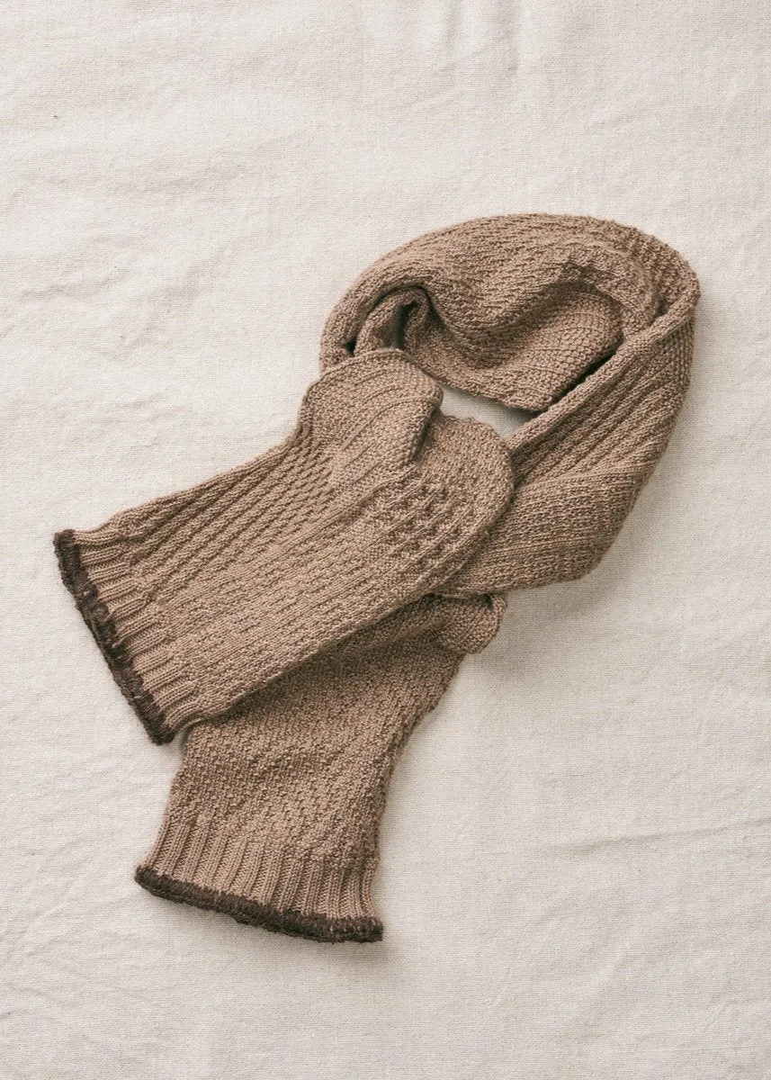 Mosaic textured scarf by Yahae sold by atelier b product image thumbnail 4